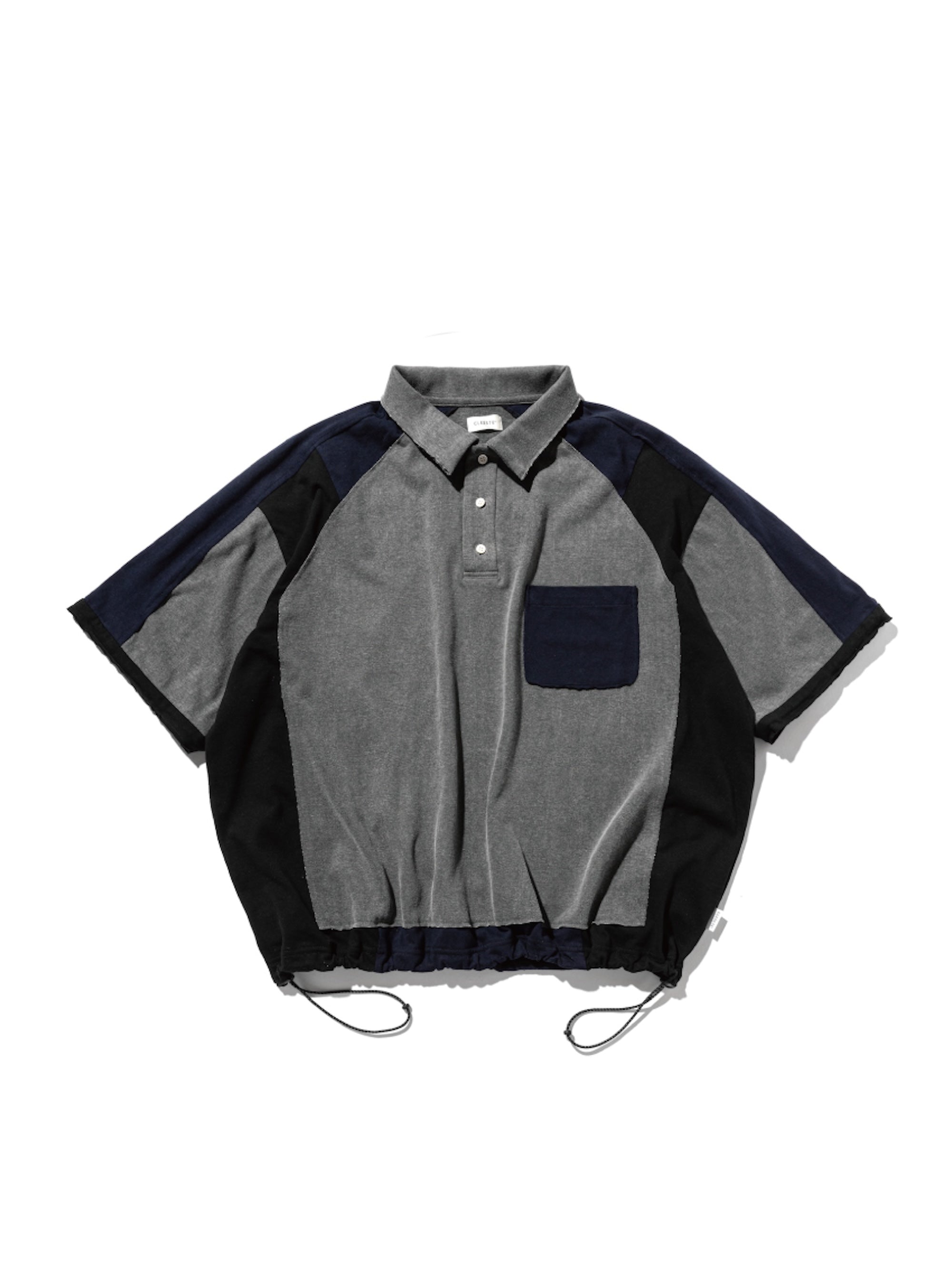 【5.10 SAT 20:00- IN STOCK】MULTI PANEL CITY S/S POLO SHIRT