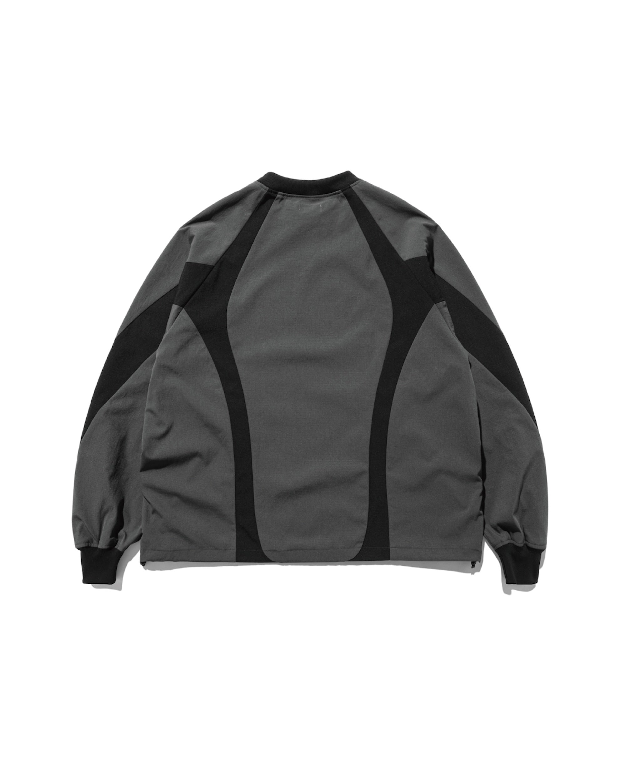 【5.3 SAT 20:00- IN STOCK】ACTIVE CITY PULLOVER (CHARCOAL×BLACK)