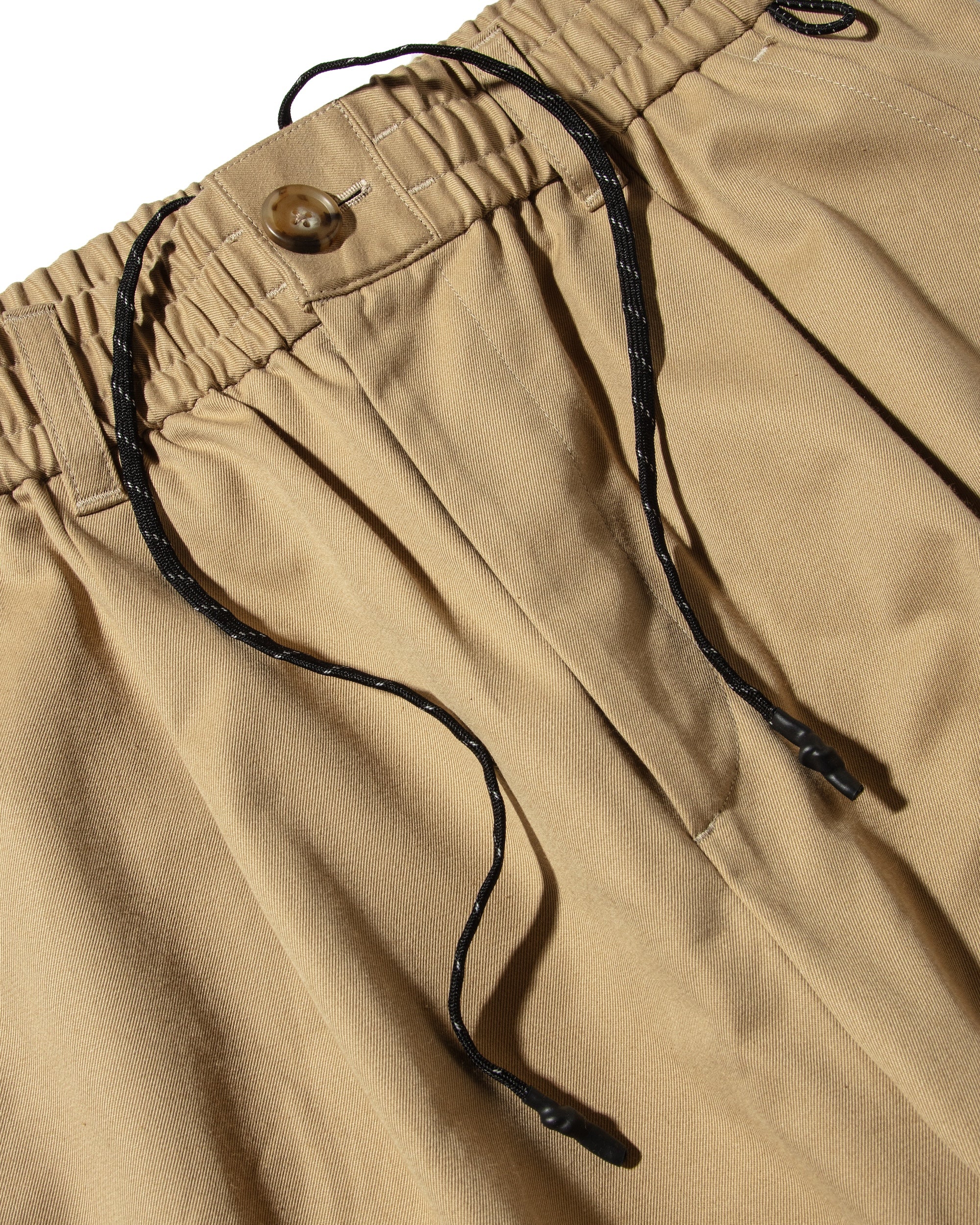 MASSIVE TWISTED PANTS - BEIGE / 1