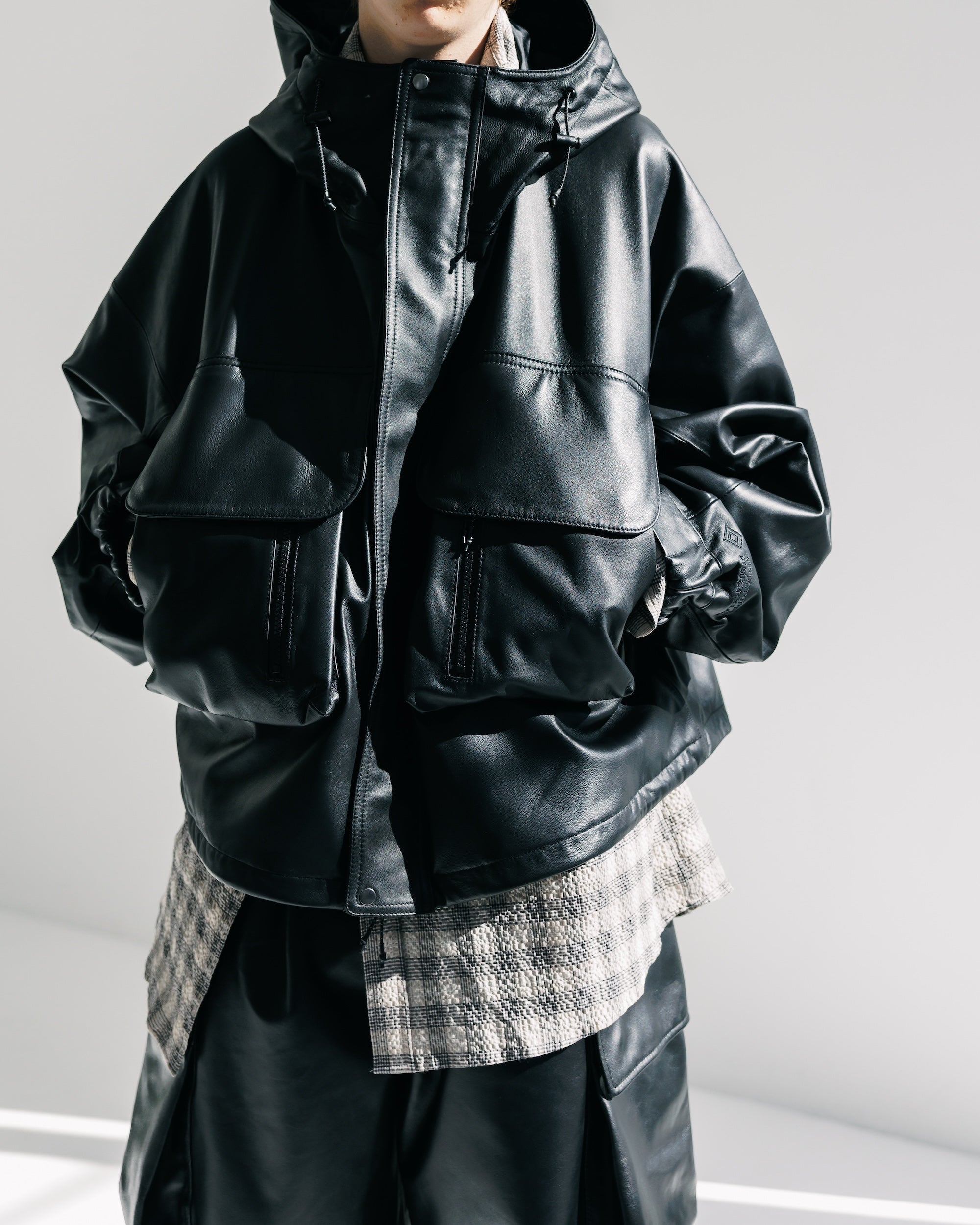 【10.4 SAT 20:00- IN STOCK】+phenix WINDSTOPPER® by GORE-TEX LABS LEATHER CITY WADING JACKET