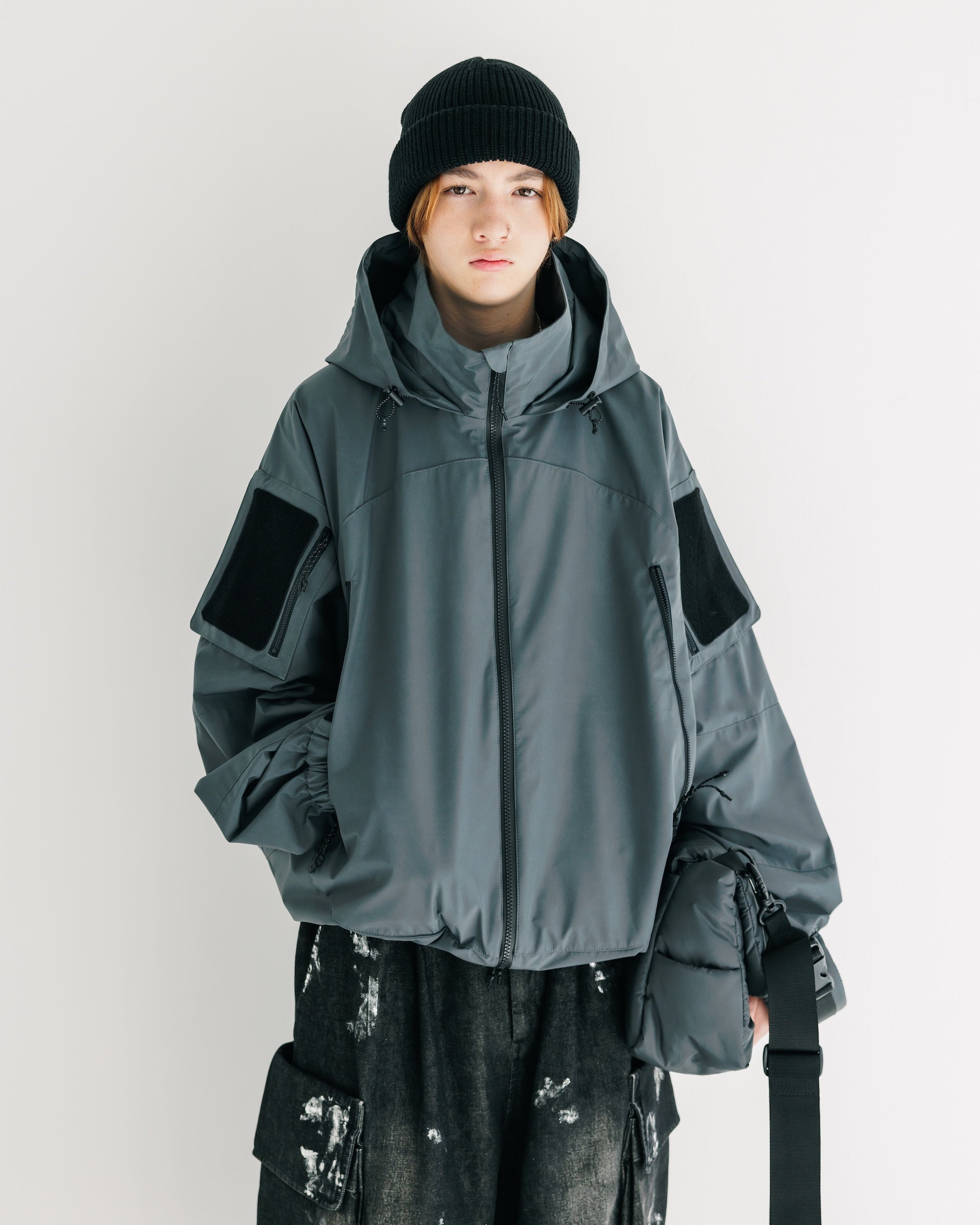 【2.8 SAT 20:00- IN STOCK】+phenix WINDSTOPPER® by GORE-TEX LABS CITY MILITARY JACKET (GRAPHAITE GRAY)