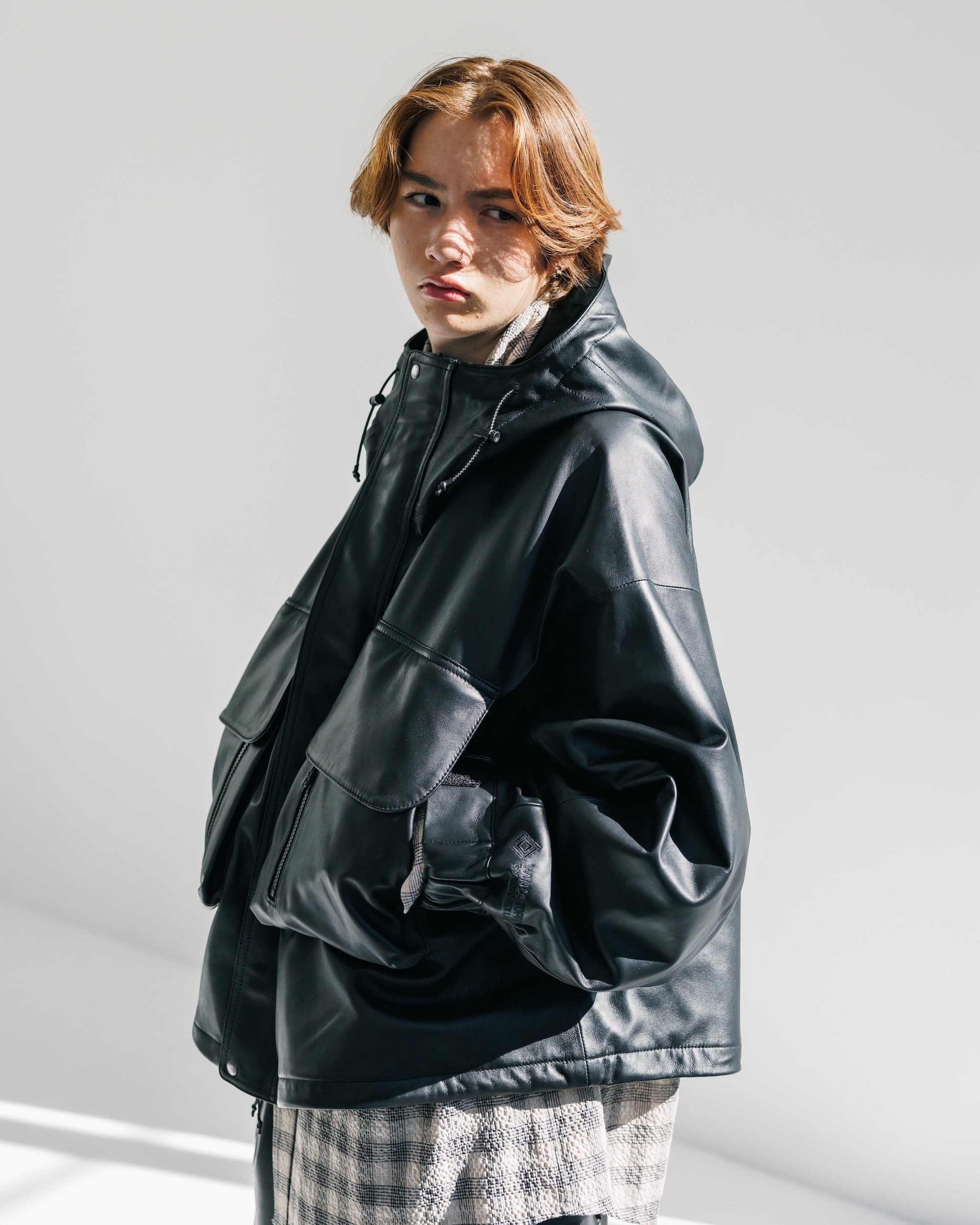 【10.4 SAT 20:00- IN STOCK】+phenix WINDSTOPPER® by GORE-TEX LABS LEATHER CITY WADING JACKET