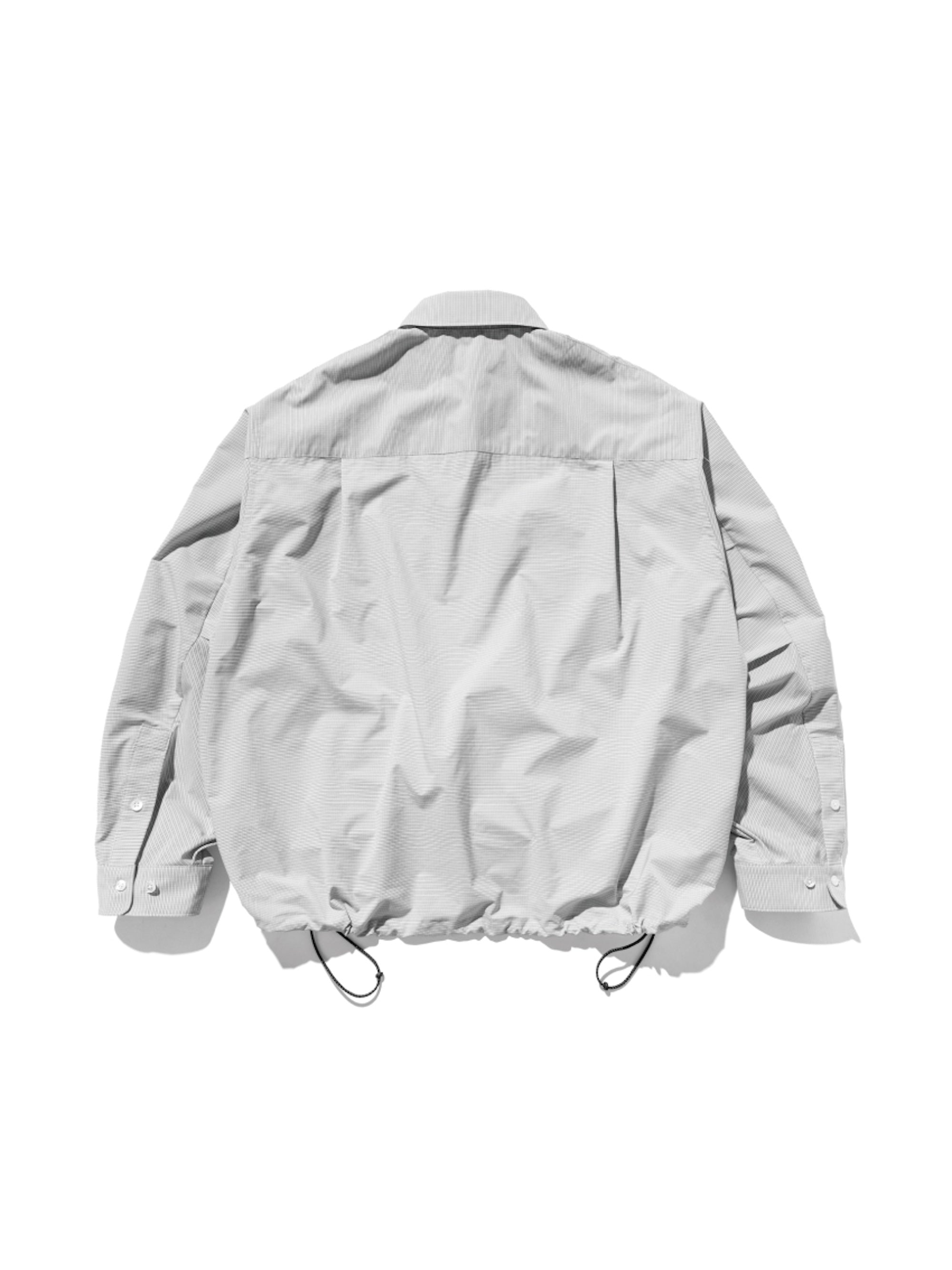 【5.6 TUE 20:00- IN STOCK】MINI PLAID L/S PULLOVER SHIRT (WHITE)
