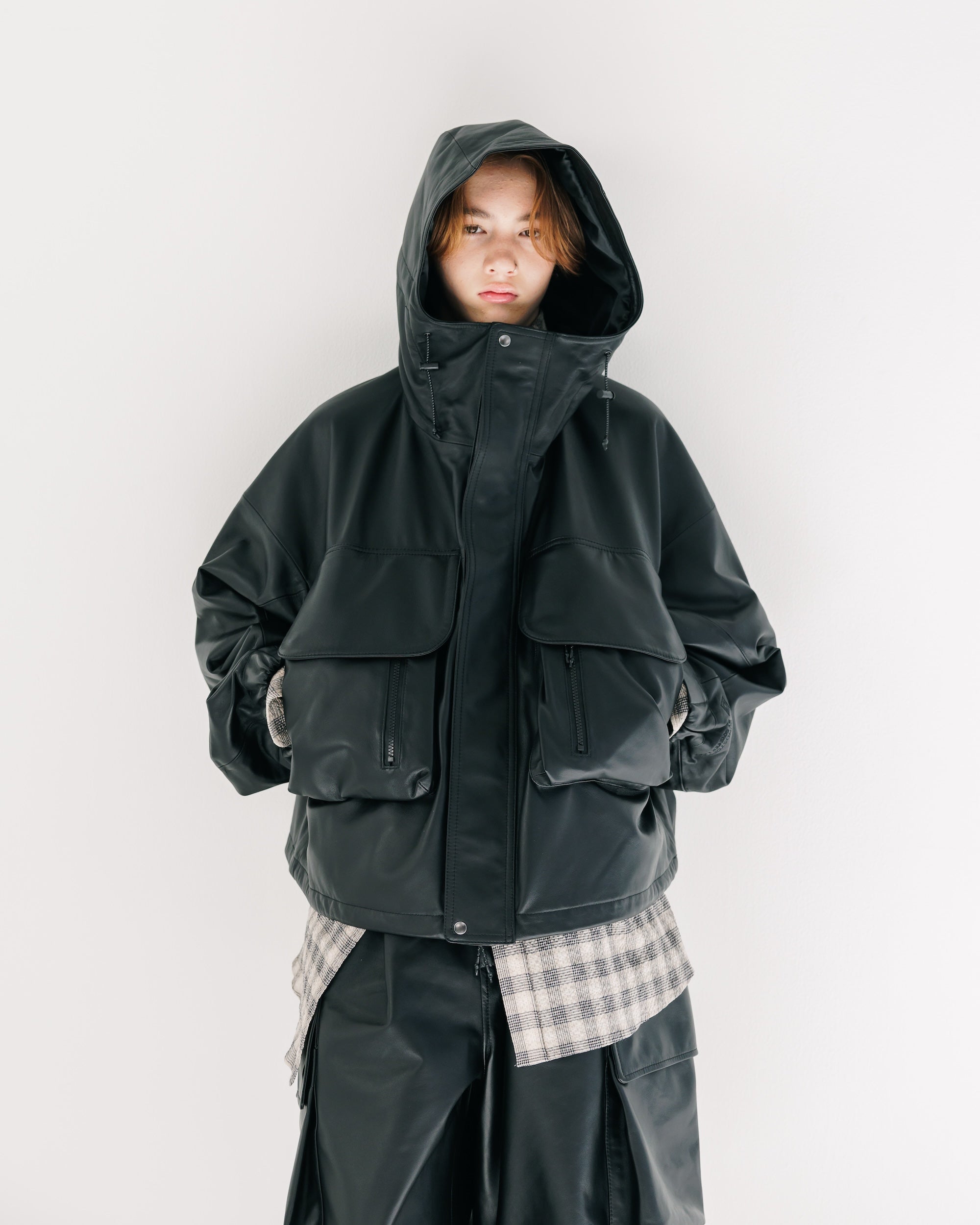 【10.4 SAT 20:00- IN STOCK】+phenix WINDSTOPPER® by GORE-TEX LABS LEATHER CITY WADING JACKET