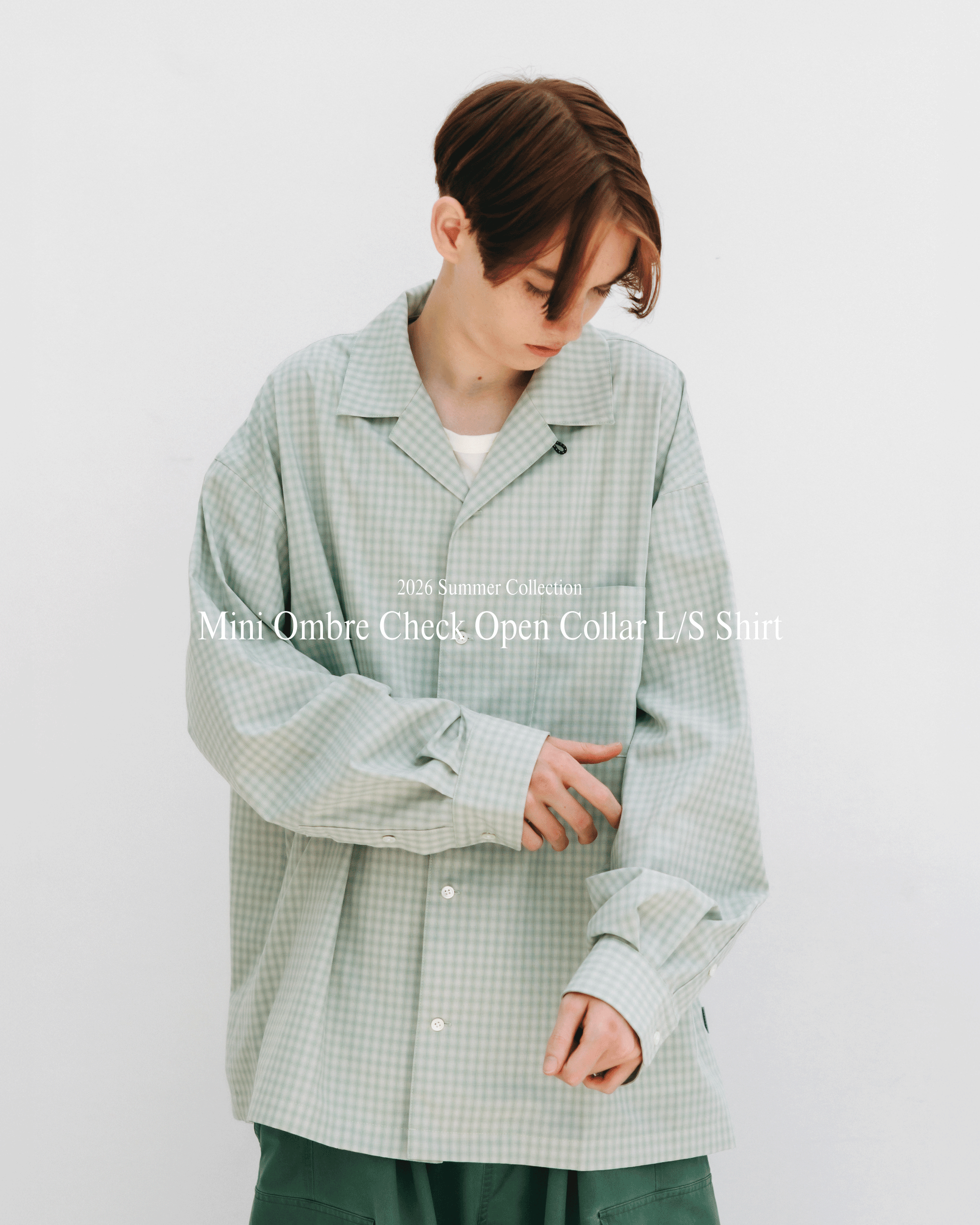 CLESSTE ロングスリーブポロシャツ For YGM ロング ロングスリーブ “C 