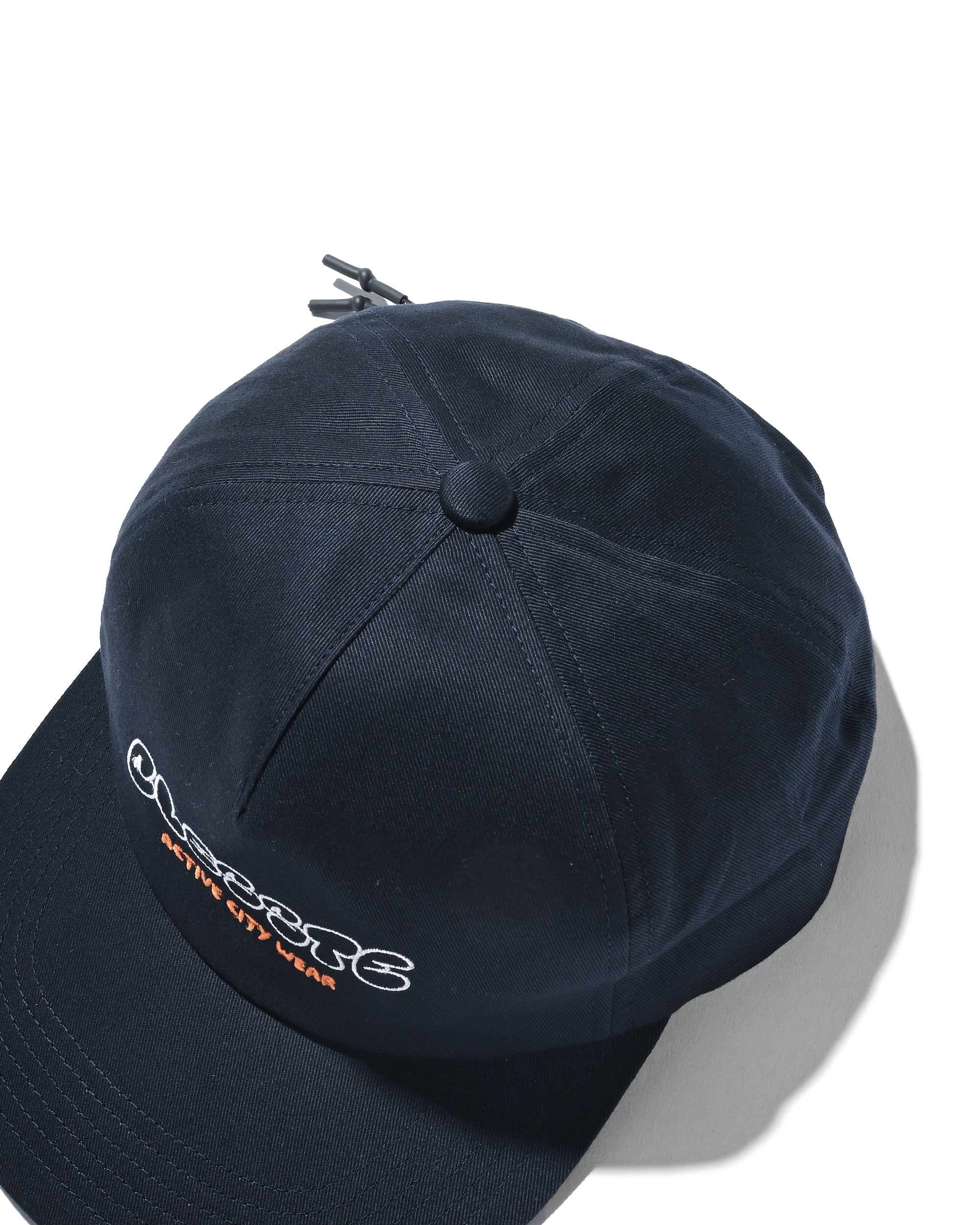 "BUBBLE LOGO" ACTIVE CITY TRUCKER CAP (NAVY×WHITE)