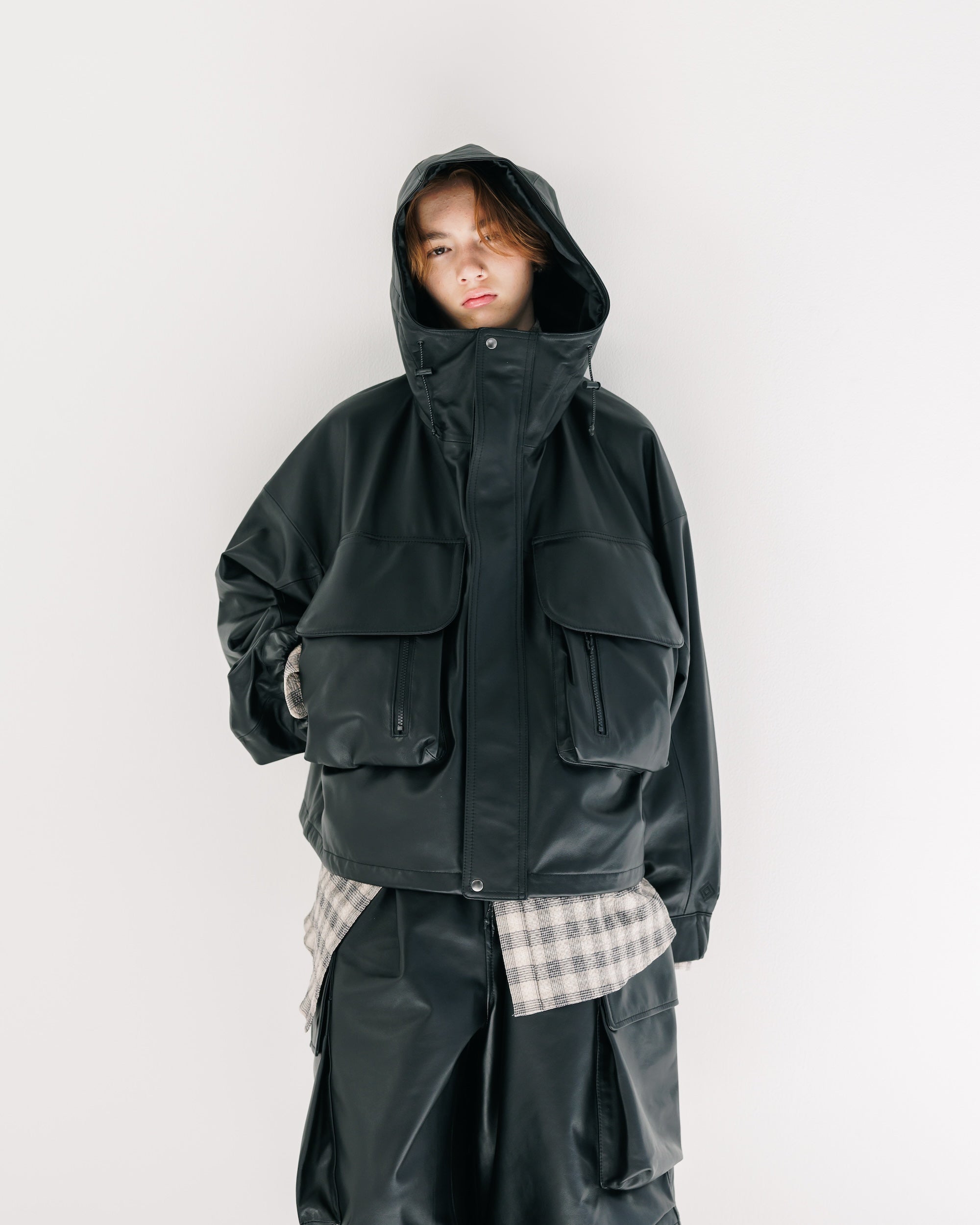 【10.4 SAT 20:00- IN STOCK】+phenix WINDSTOPPER® by GORE-TEX LABS LEATHER CITY WADING JACKET
