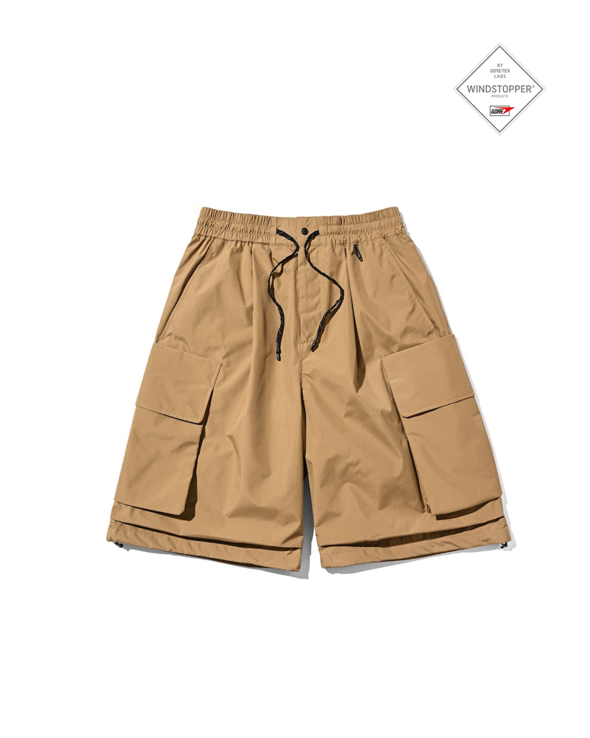 +phenix WINDSTOPPER® by GORE-TEX LABS CITY MILITARY HALF PANTS 001 (CAMEL BEIGE)