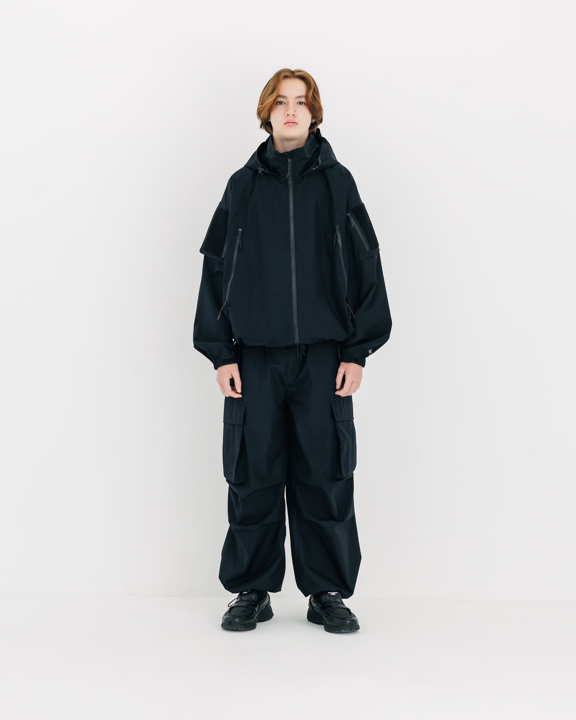 +phenix WINDSTOPPER® by GORE-TEX LABS CITY MILITARY JACKET (BLACK)