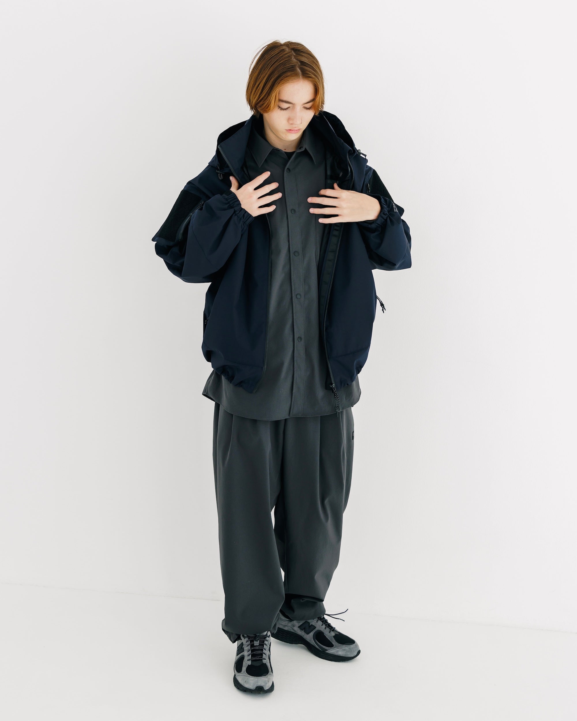 【2.8 SAT 20:00- IN STOCK】+phenix WINDSTOPPER® by GORE-TEX LABS MILITARY CITY JACKET (NAVY)