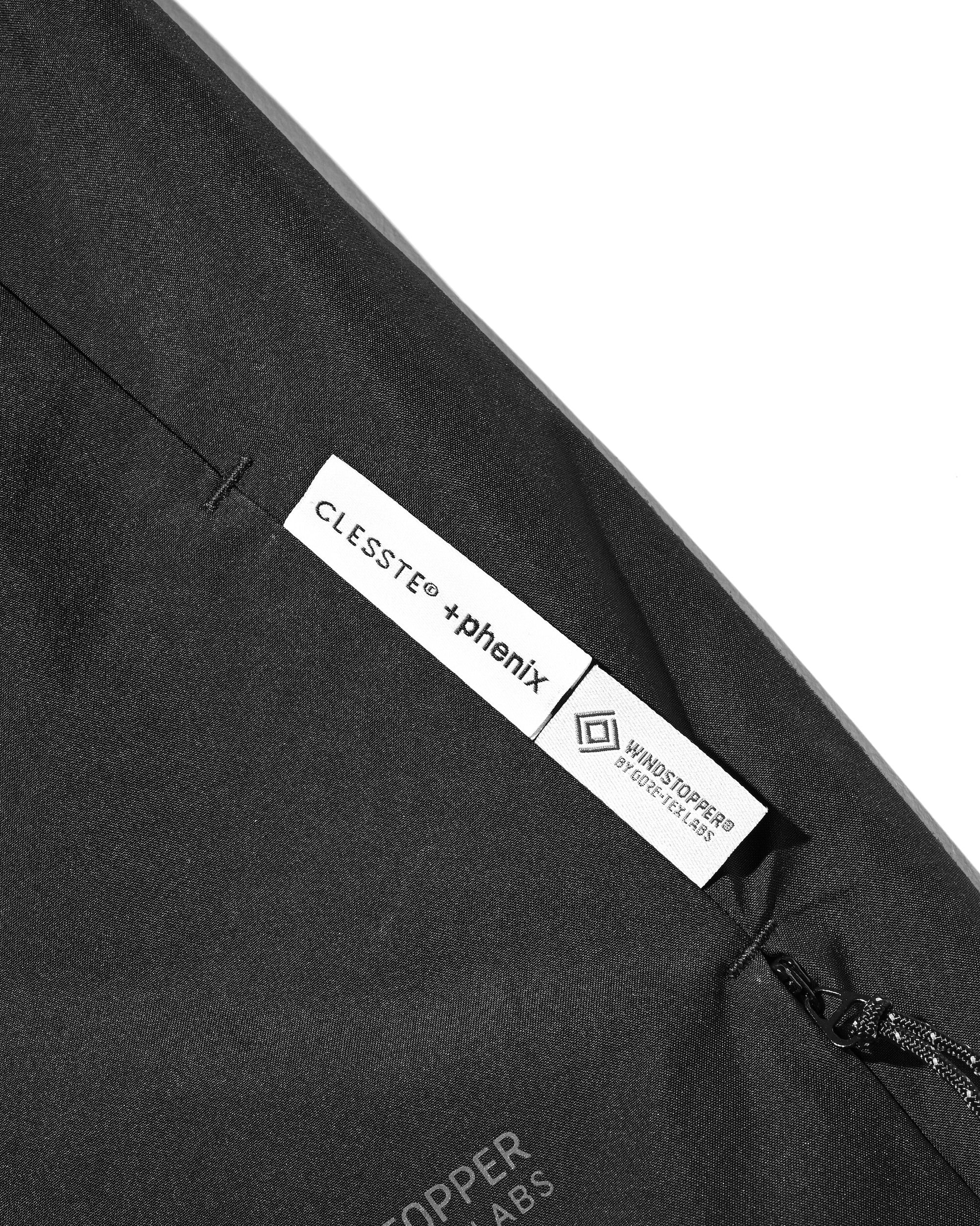 【10.29 WED 20:00- IN STOCK】+phenix WINDSTOPPER® by GORE-TEX LABS TWILL CITY BARREL LEG PANTS (BLACK)