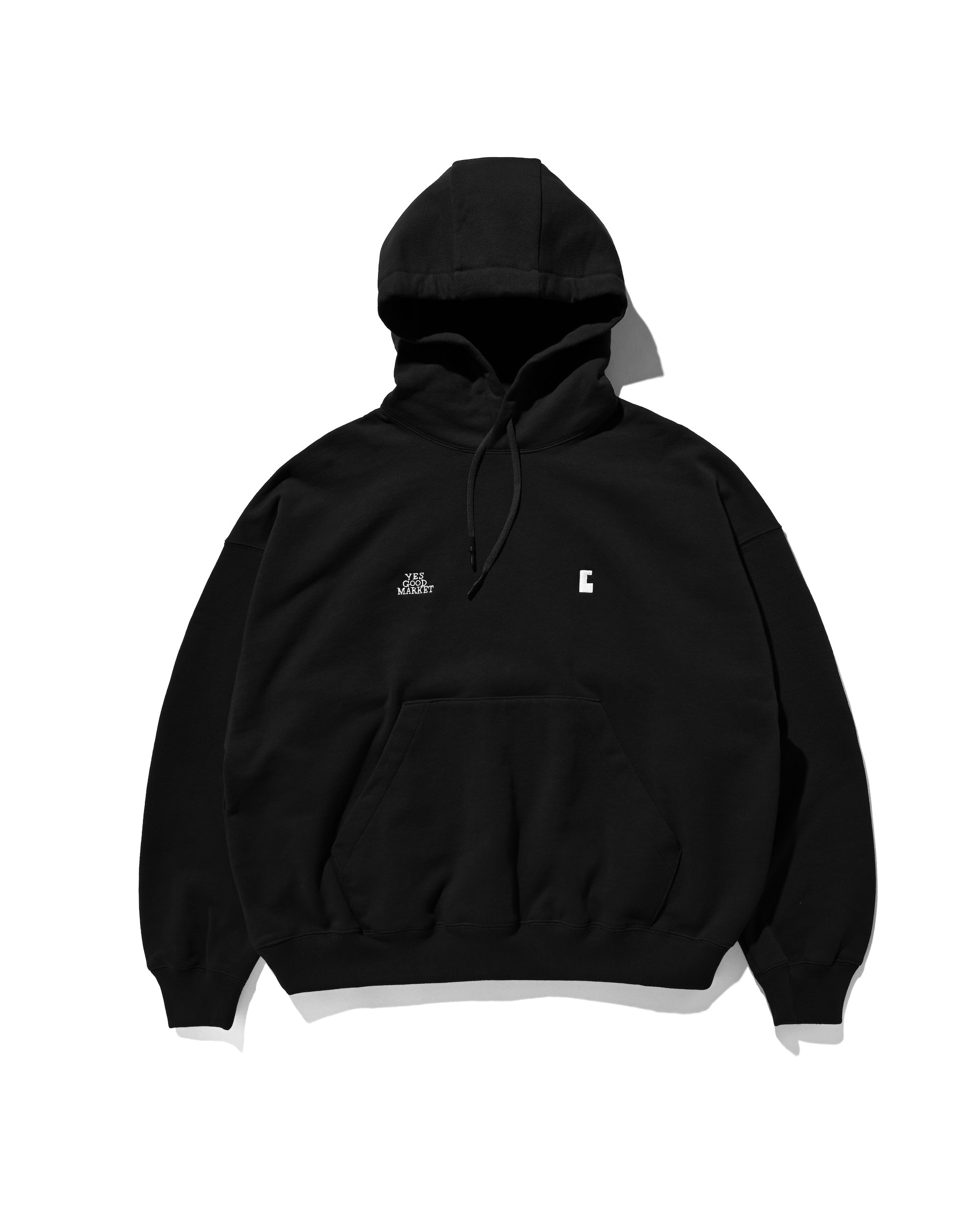 【10.15 WED 20:00- IN STOCK】"C"SWEAT HOODIE FOR YGM (BLACK)