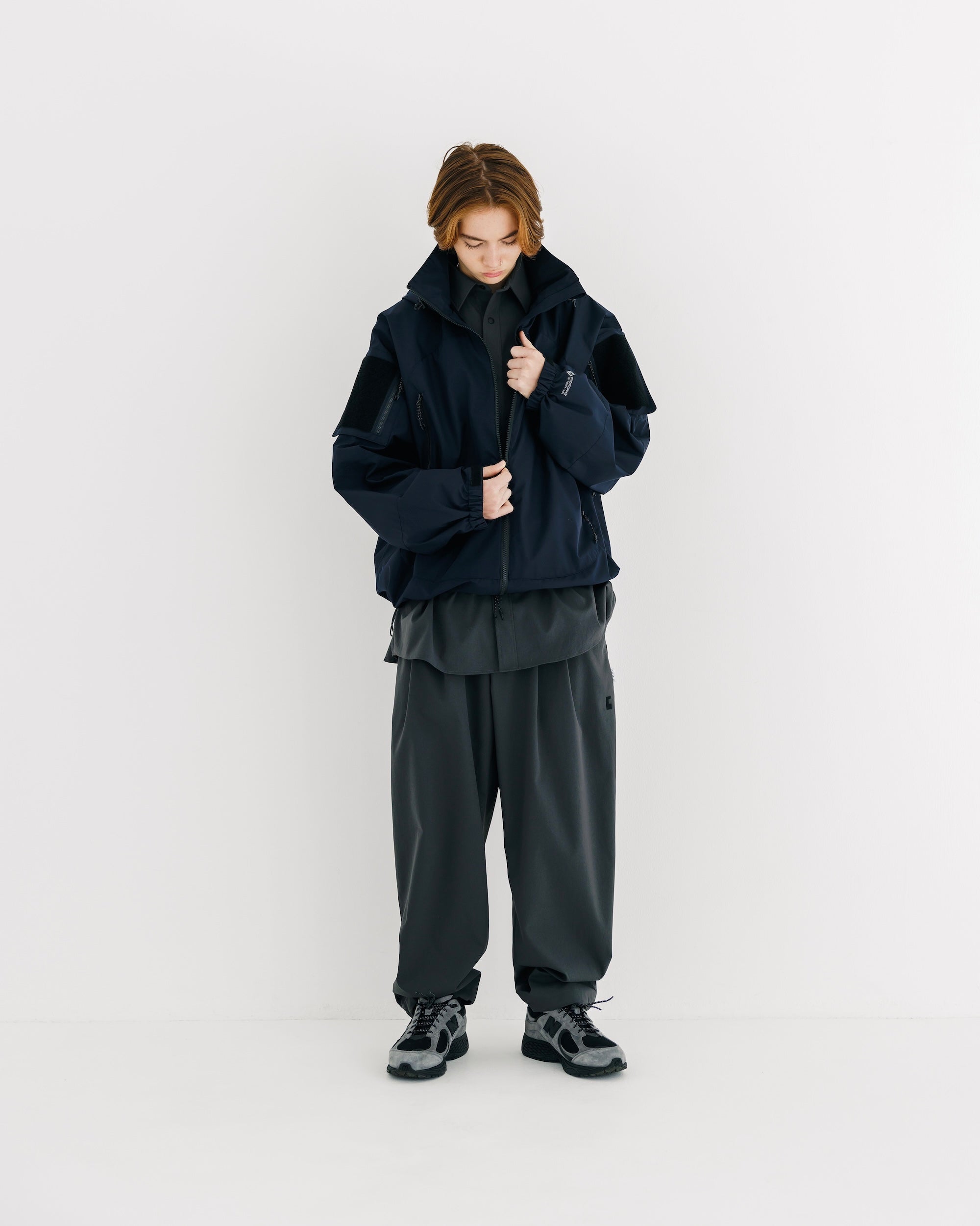 【2.8 SAT 20:00- IN STOCK】+phenix WINDSTOPPER® by GORE-TEX LABS MILITARY CITY JACKET (NAVY)