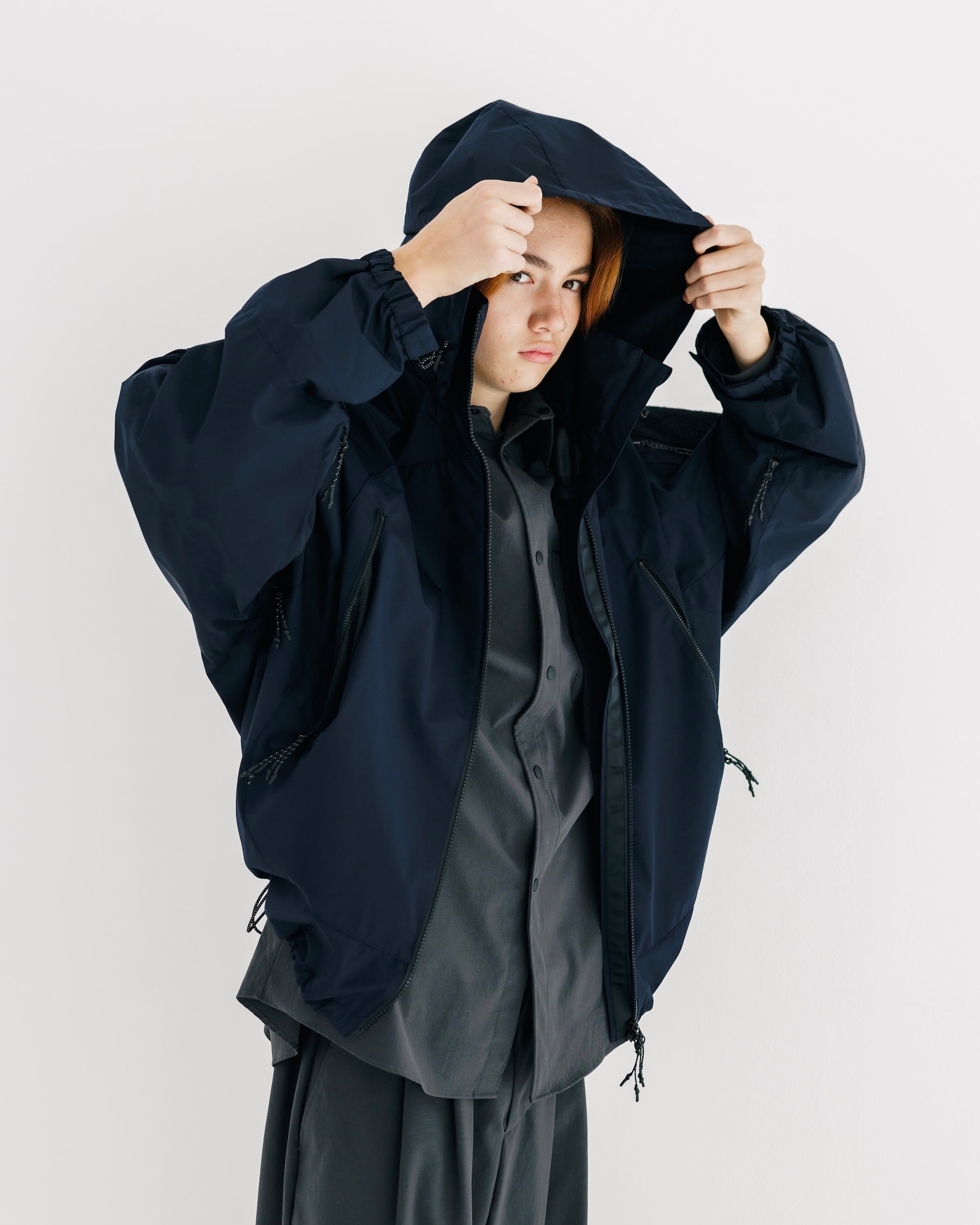 【2.8 SAT 20:00- IN STOCK】+phenix WINDSTOPPER® by GORE-TEX LABS MILITARY CITY JACKET (NAVY)