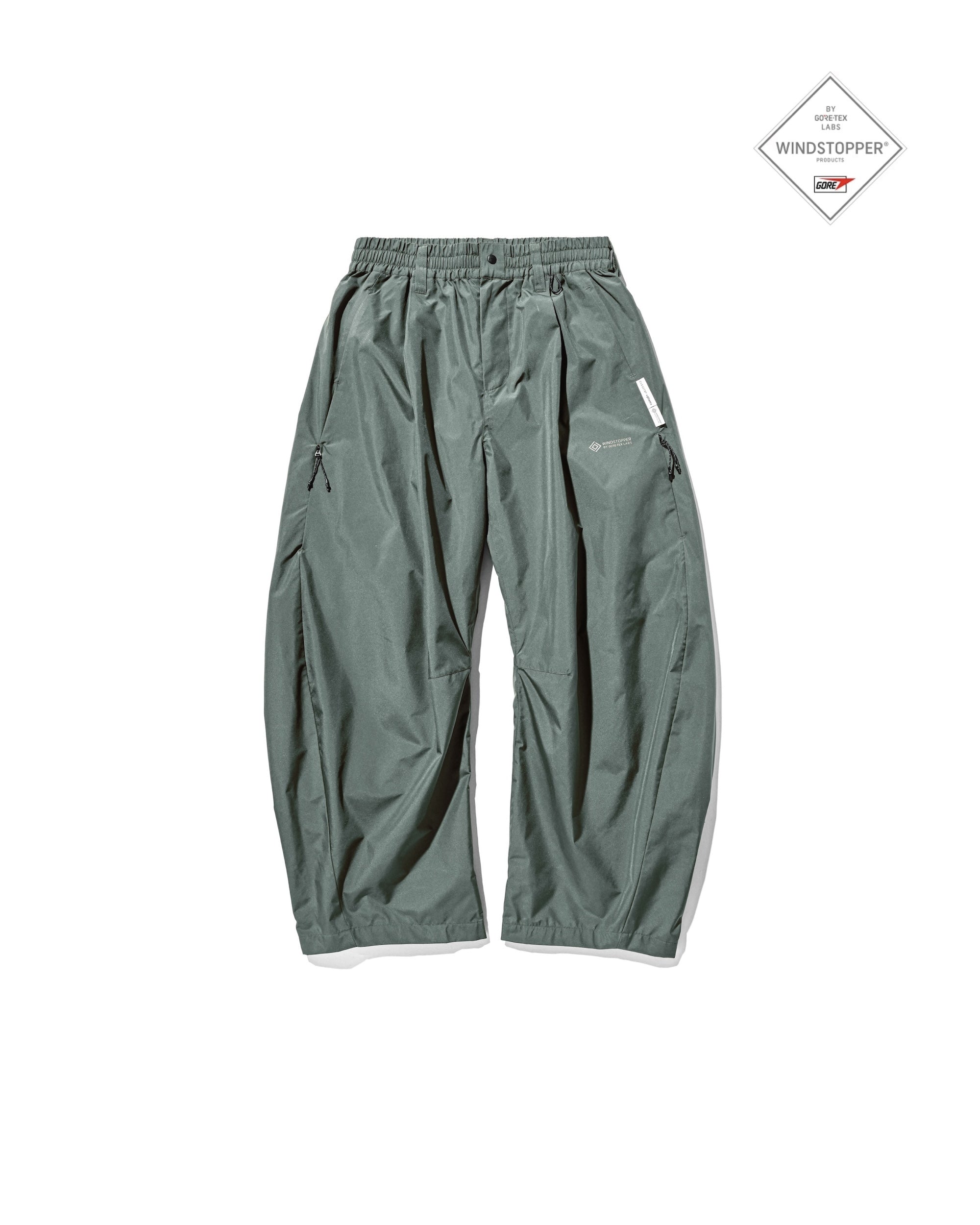 【10.29 WED 20:00- IN STOCK】+phenix WINDSTOPPER® by GORE-TEX LABS CITY BARREL LEG PANTS (MILITARY GREEN)