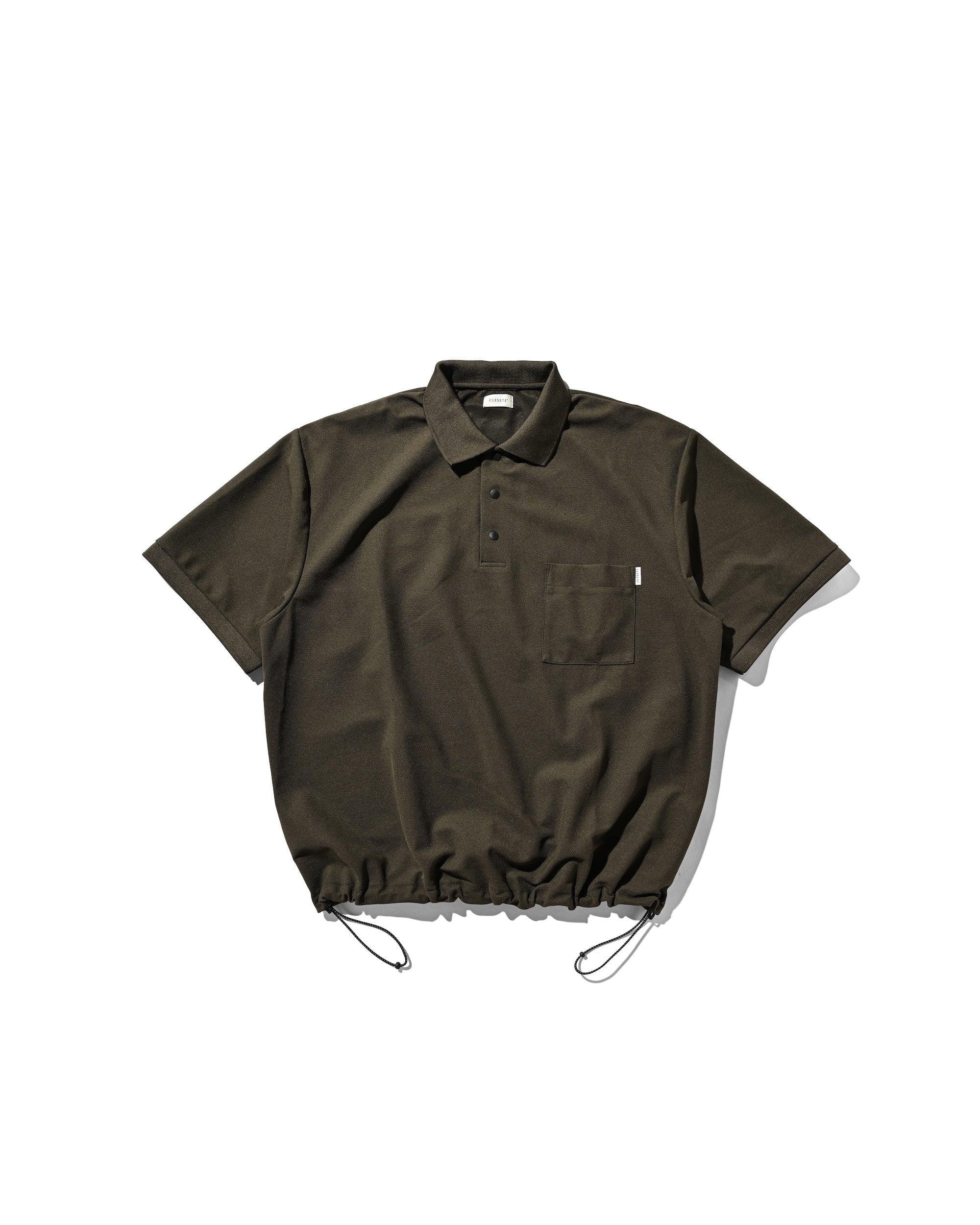 【6.11 WED 20:00- IN STOCK】ACTIVE CITY S/S POLO SHIRT (OLIVE)