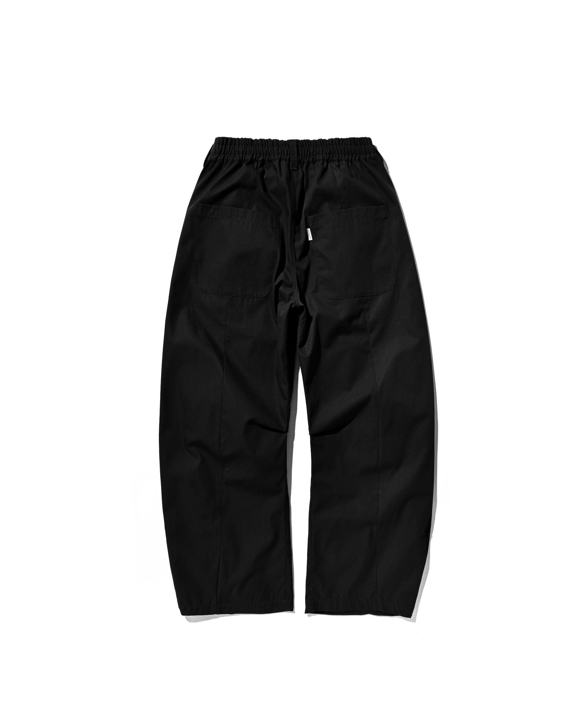 【9.10 WED 20:00- IN STOCK】BARREL LEG EASY PANTS (BLACK)