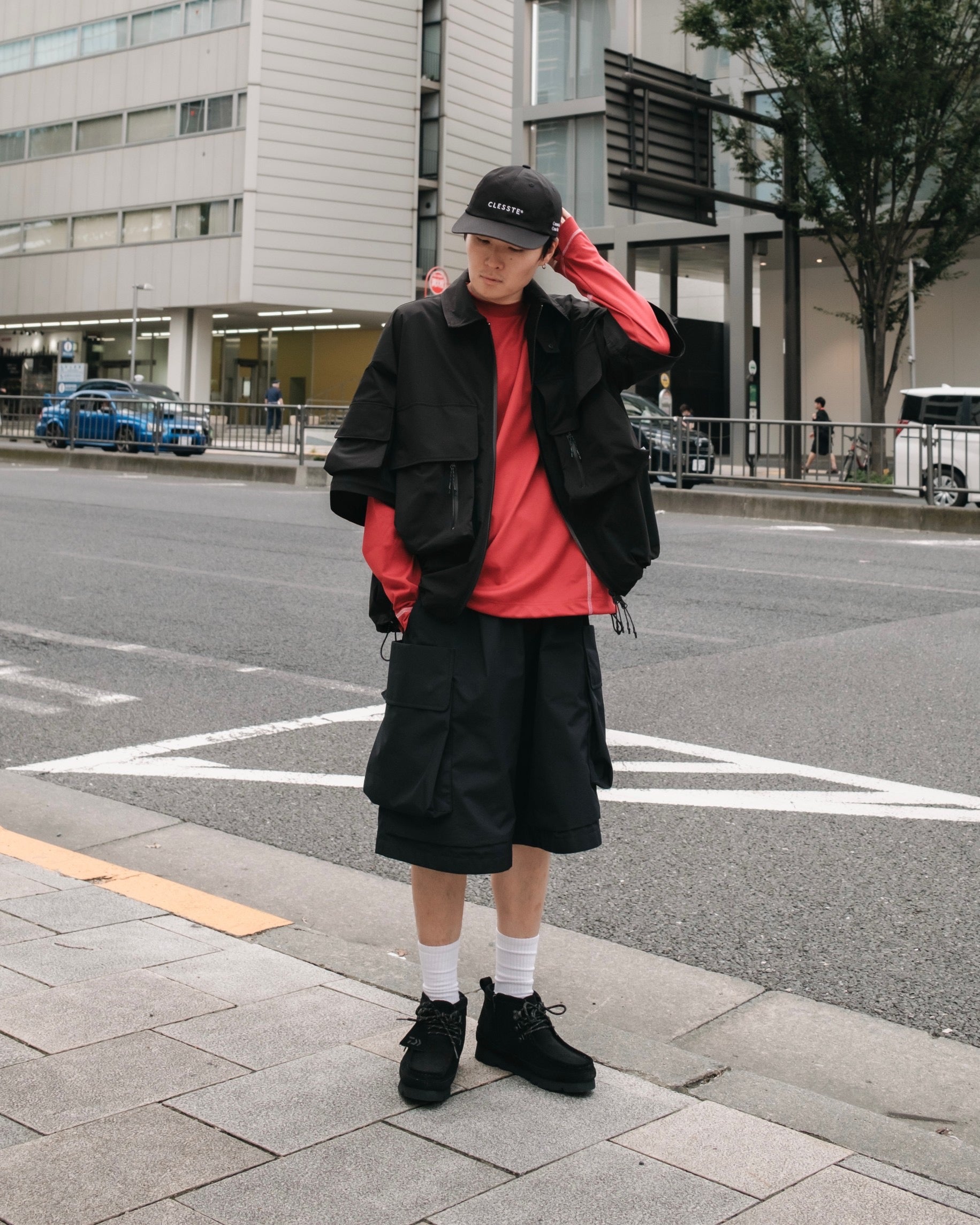 【8.31 SAT 20:00- PRE ORDER】LIGHT SHELL DETACHABLE WADING SHIRT JACKET