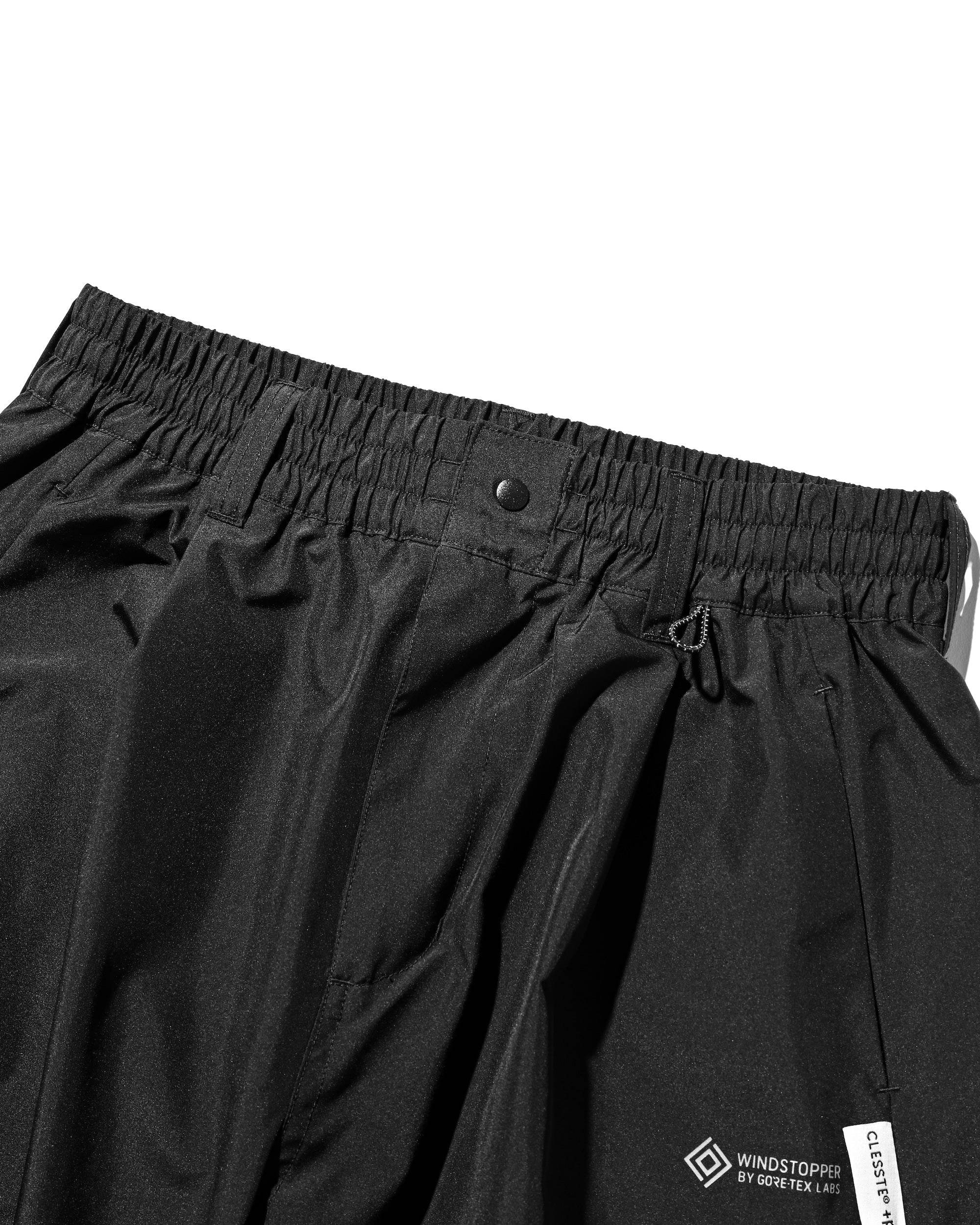 【9.10 WED 20:00- IN STOCK】+phenix WINDSTOPPER® by GORE-TEX LABS CITY BARREL LEG PANTS (BLACK)