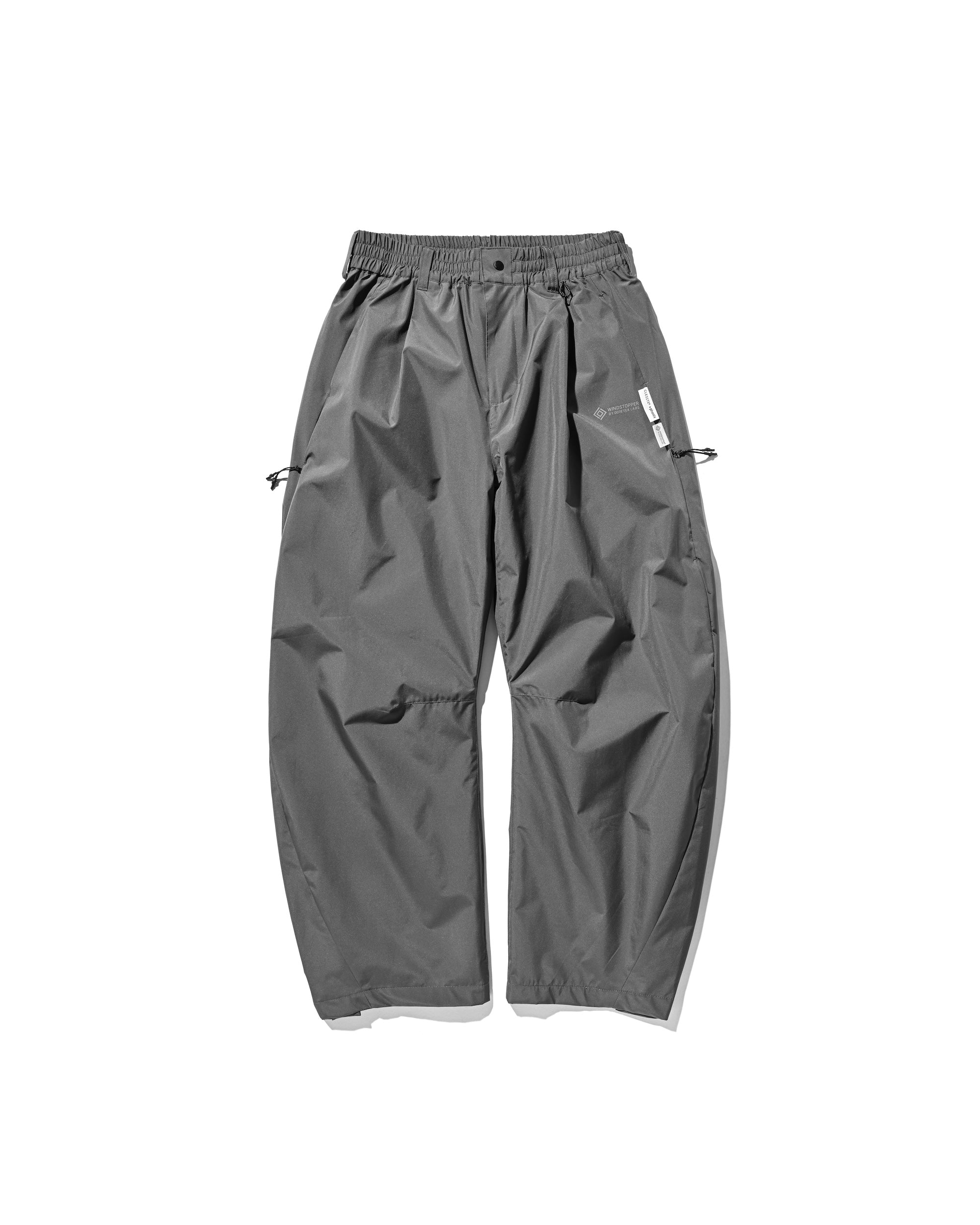 【9.10 WED 20:00- IN STOCK】+phenix WINDSTOPPER® by GORE-TEX LABS CITY BARREL LEG PANTS (GRAPHAITE GRAY)