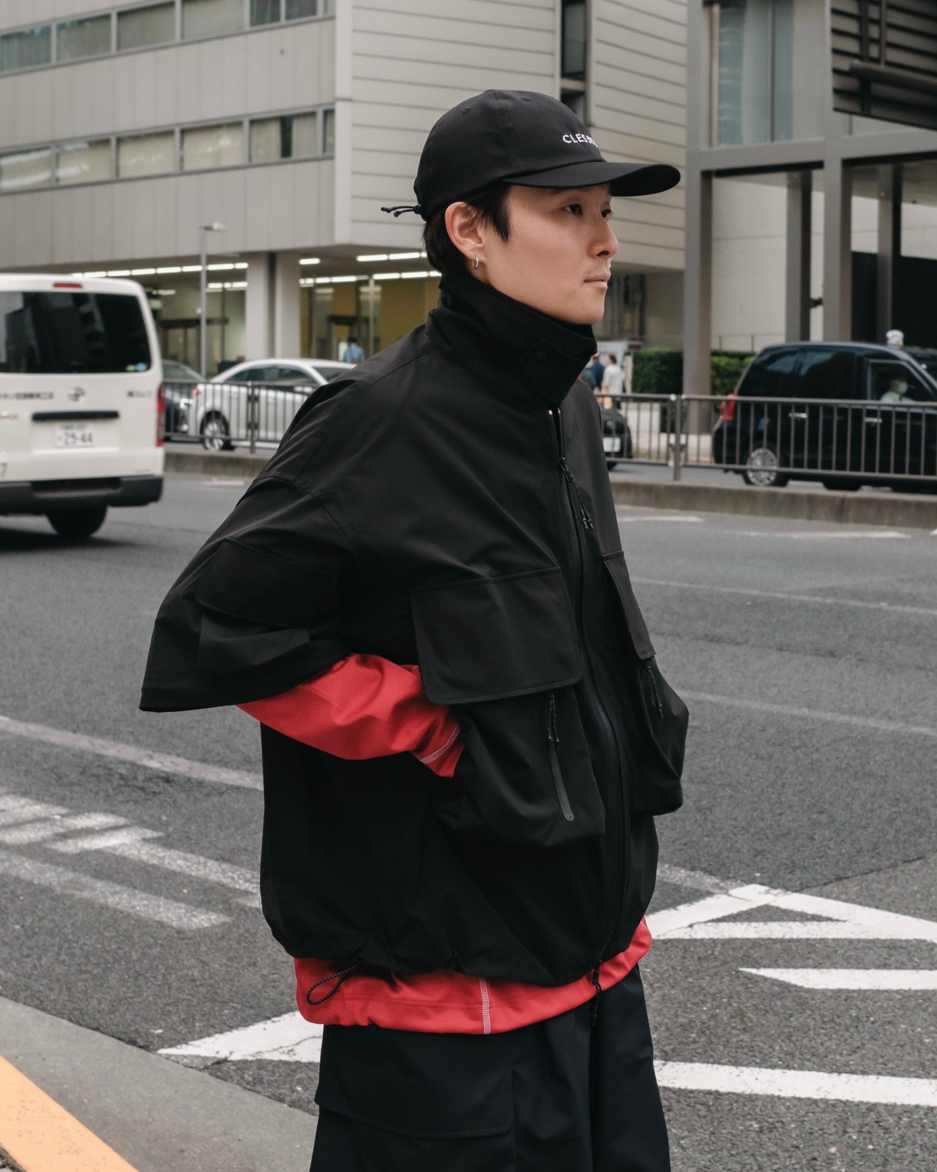 【8.31 SAT 20:00- PRE ORDER】LIGHT SHELL DETACHABLE WADING SHIRT JACKET