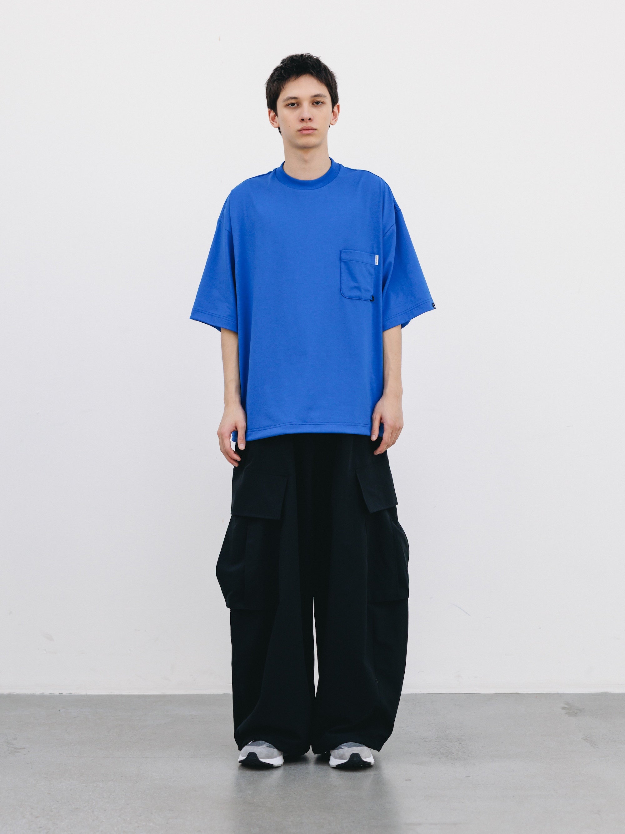 【4.29 WED 20:00- IN STOCK】TECH POCKET S/S T-SHIRT (BLUE)