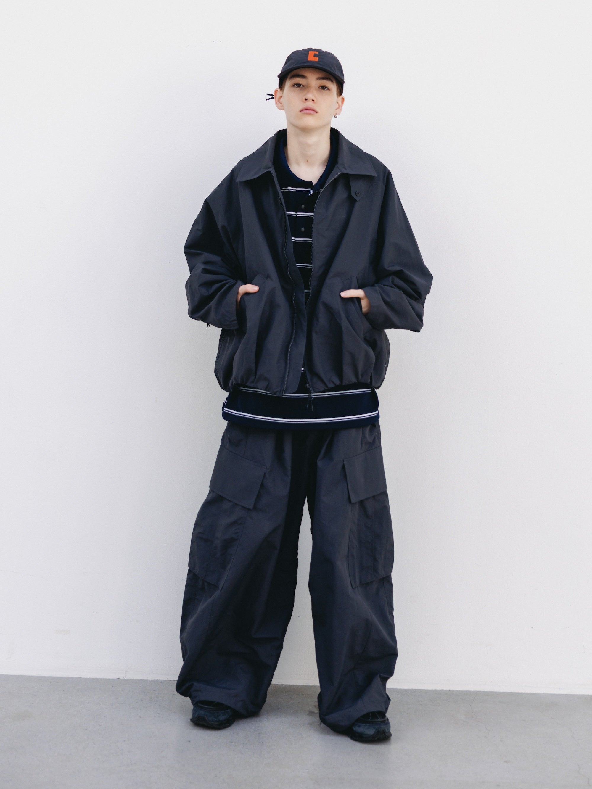 【3.11 WED 20:00- IN STOCK】ACTIVE CITY MEGA POCKET BALLOON CARGO PANTS (GRAY)