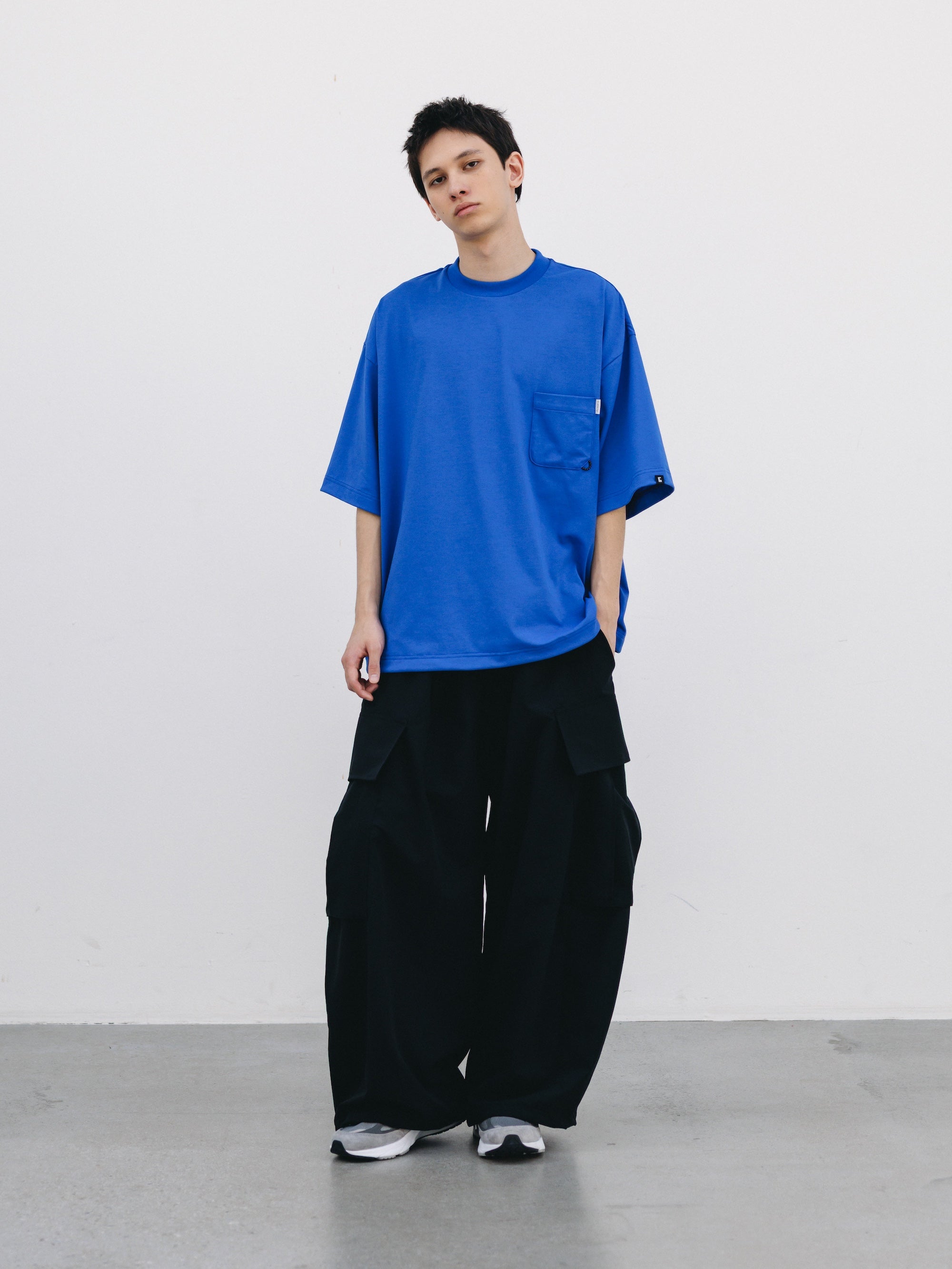 【4.29 WED 20:00- IN STOCK】TECH POCKET S/S T-SHIRT (BLUE)