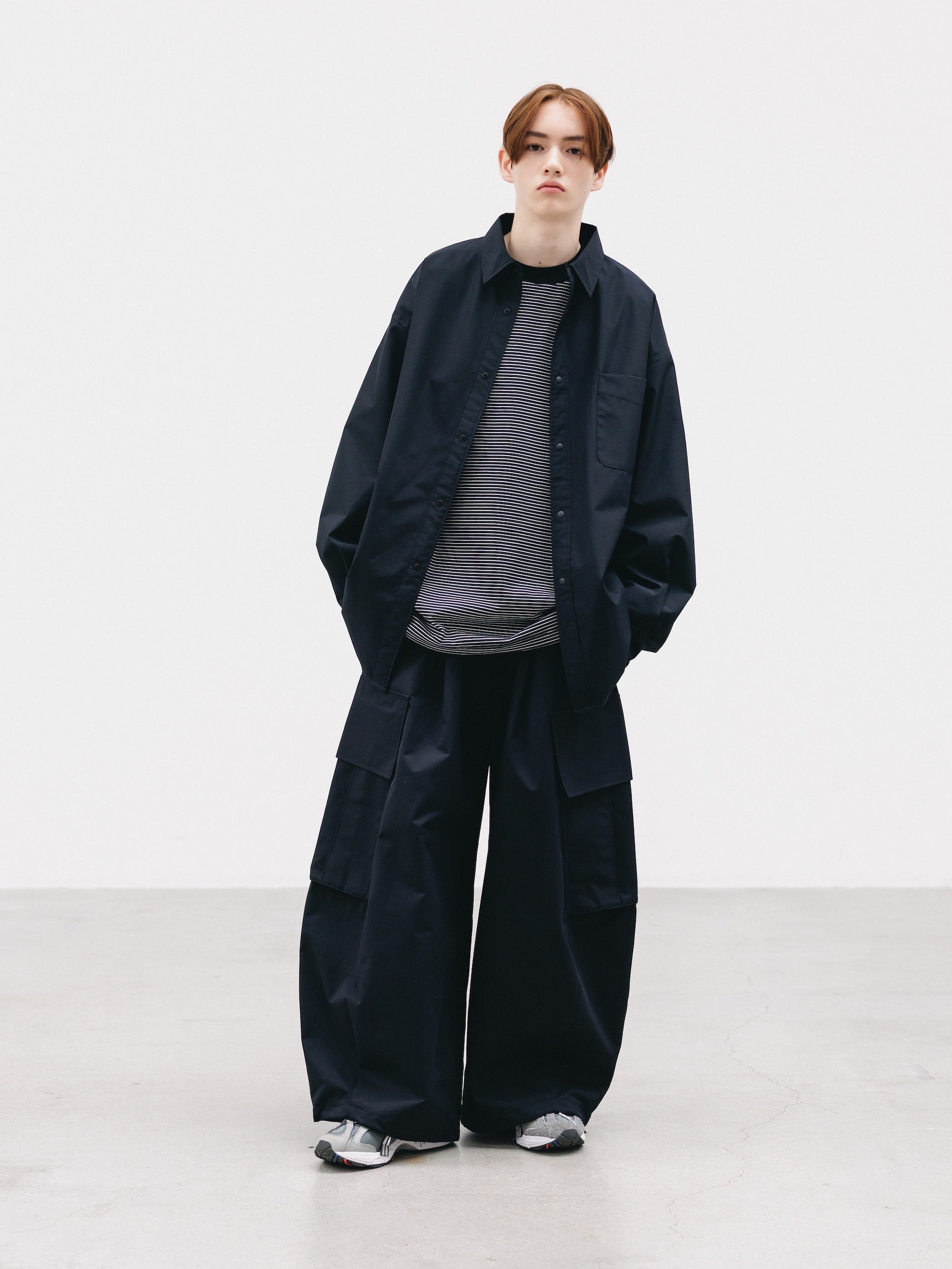 【3.18 WED 20:00- IN STOCK】+phenix WINDSTOPPER® by GORE-TEX LABS CITY UNIFORM L/S SHIRT (BLACK)