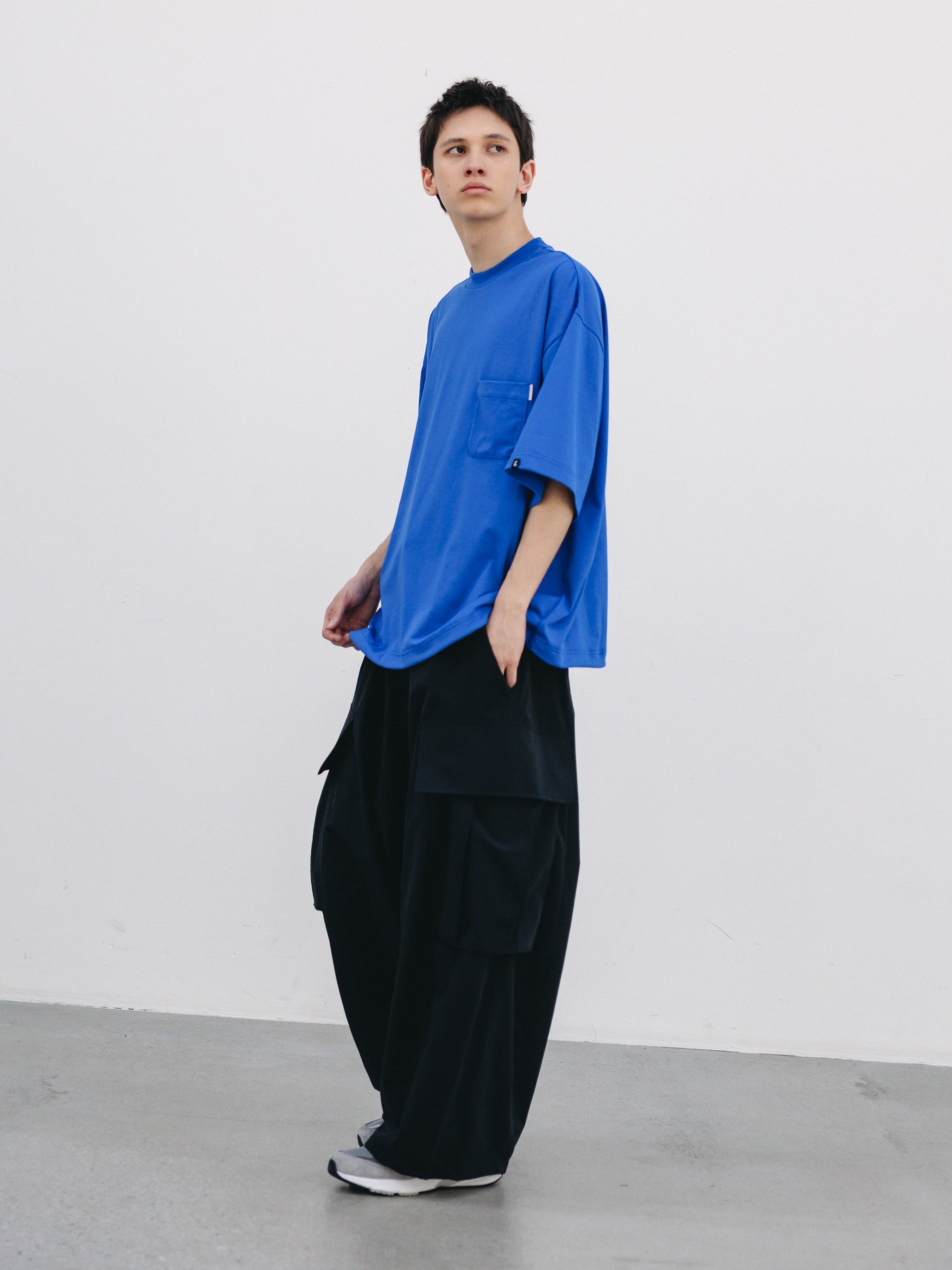 【4.29 WED 20:00- IN STOCK】TECH POCKET S/S T-SHIRT (BLUE)