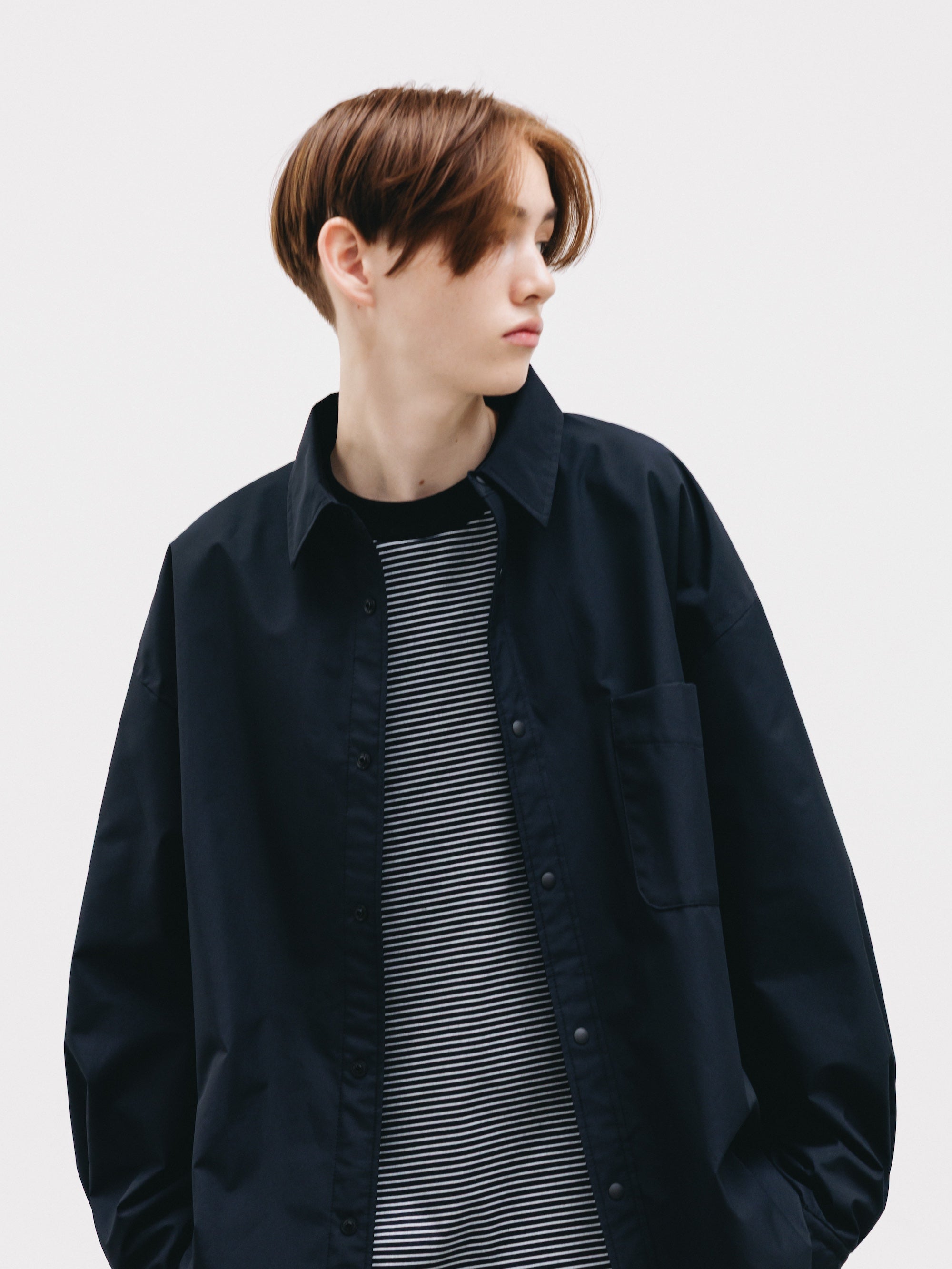服2 phenix WINDSTOPPER® by GORE-TEX LABS CITY UNIFORM L/S SHIRT (BLACK)