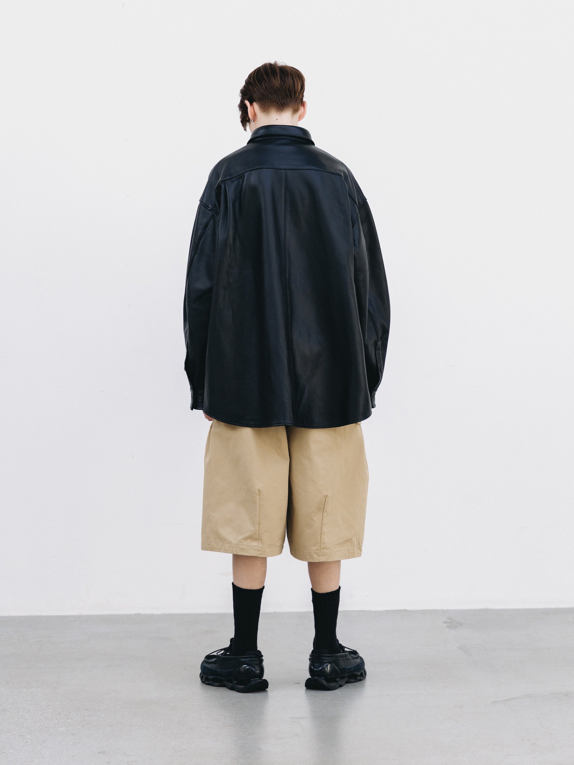 【3.14 SAT 20:00- IN STOCK】SHEEP LEATHER CITY UNIFORM L/S SHIRT