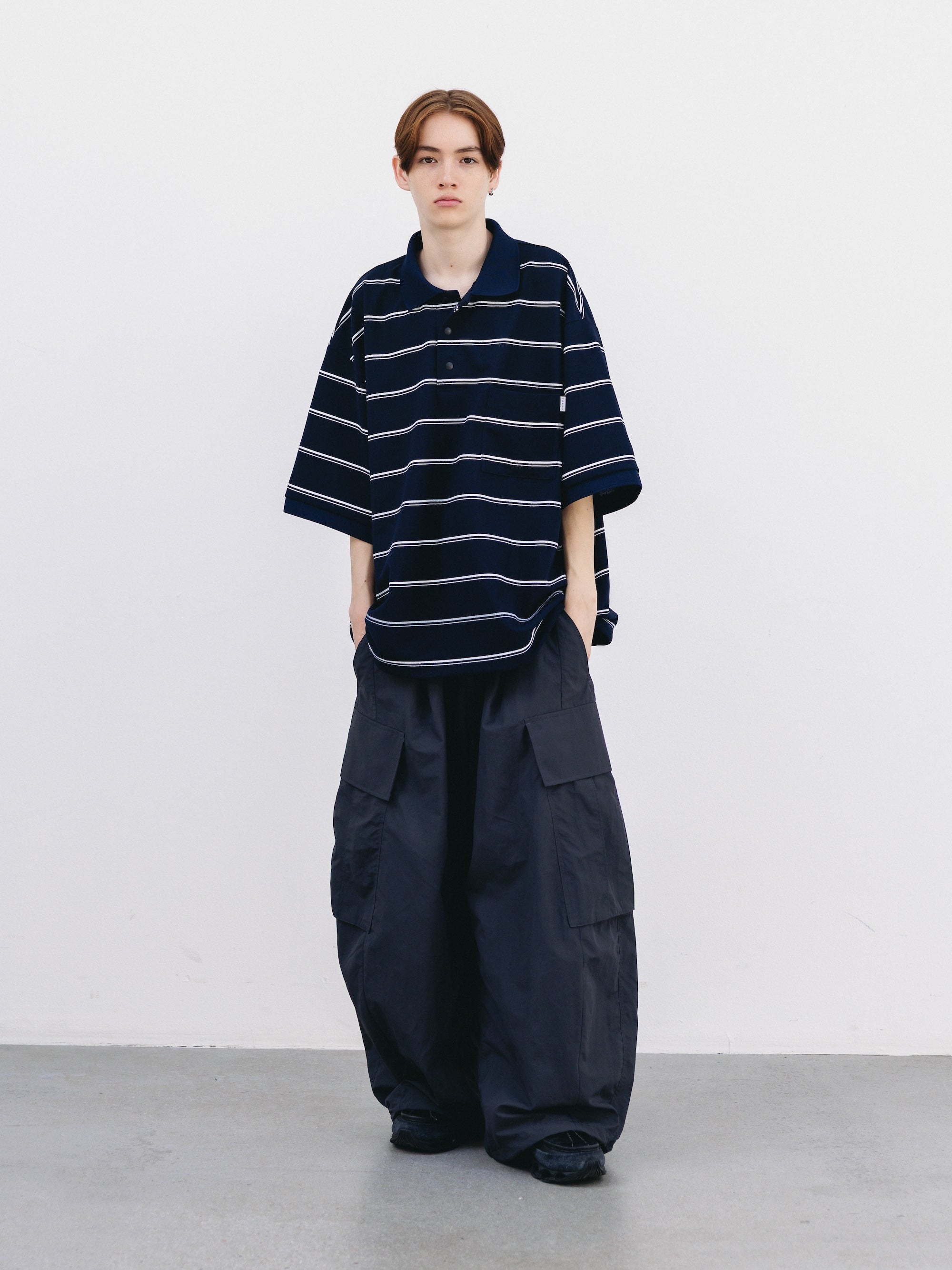 【3.11 WED 20:00- IN STOCK】ACTIVE CITY MEGA POCKET BALLOON CARGO PANTS (GRAY)