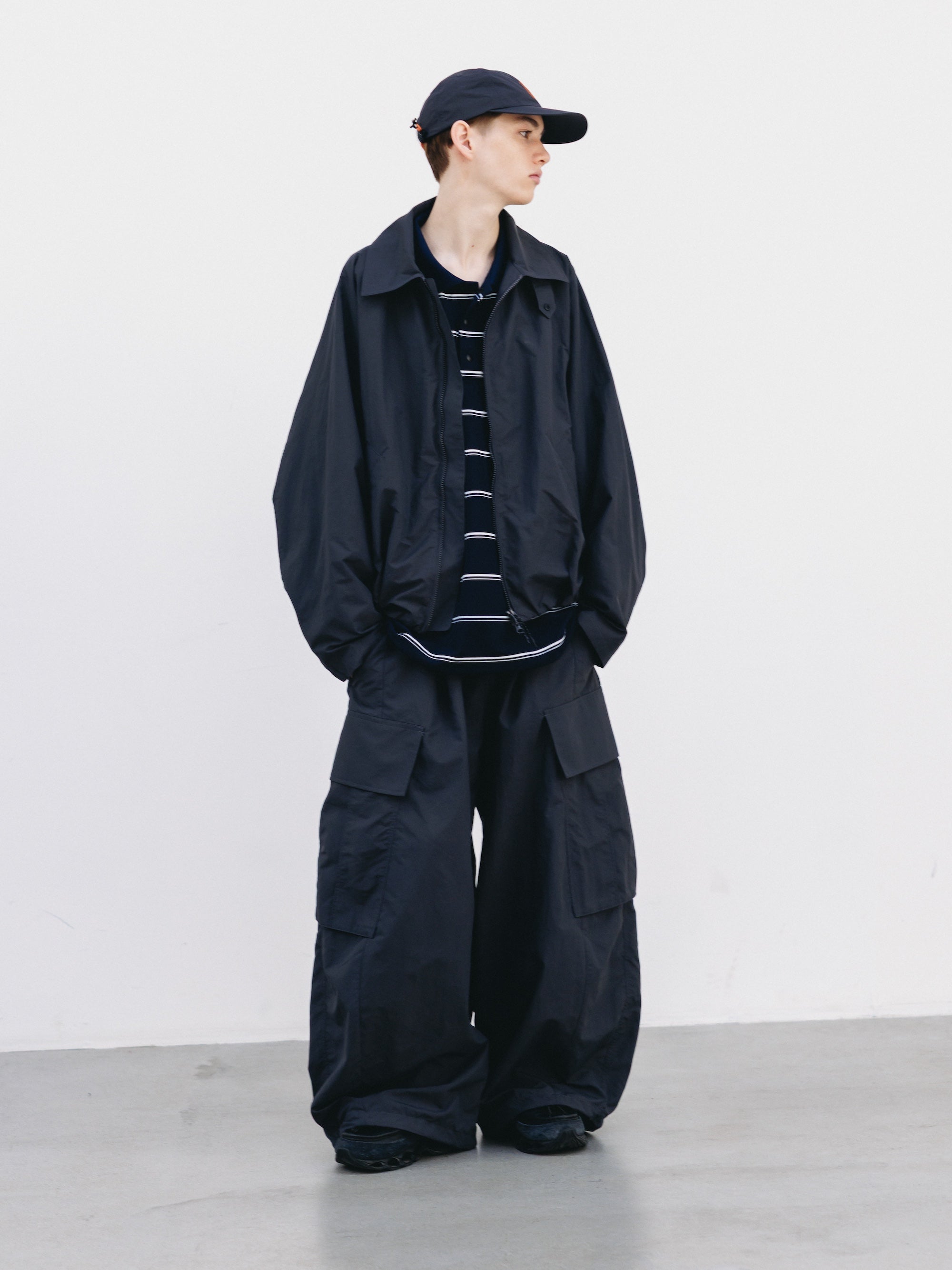 【3.11 WED 20:00- IN STOCK】ACTIVE CITY MEGA POCKET BALLOON CARGO PANTS (GRAY)