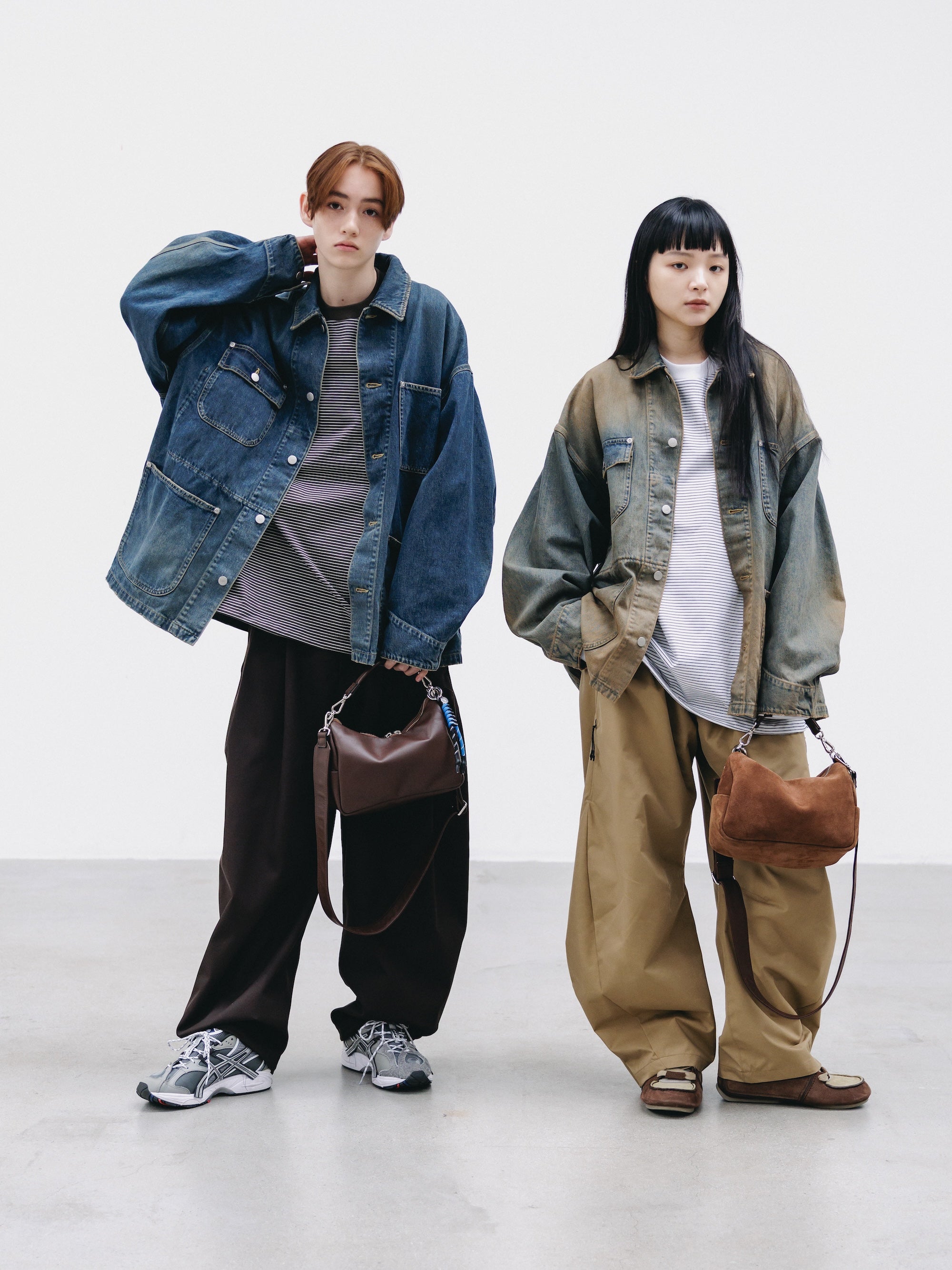 7.29 WED 20:00- IN STOCK】LEATHER DAYOFF BAG MINI (BROWN)