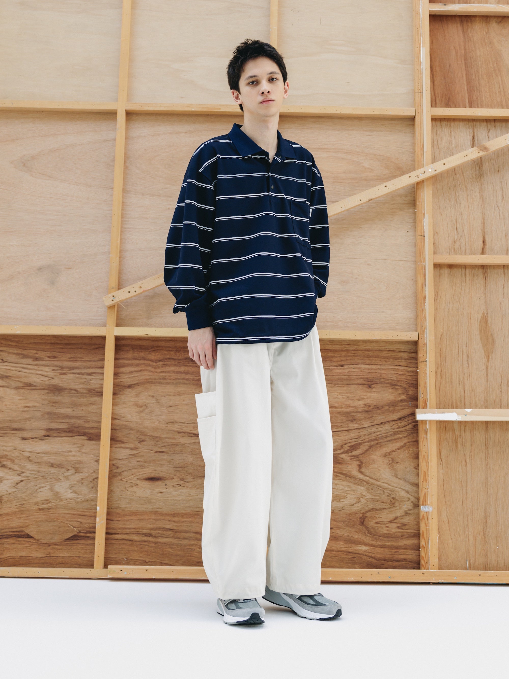 Clesste ACTIVE CITY S/S POLO SHIRT新品 CLESSTE ACTIVE CITY S/S POLO SHIRT COLOR:NAVY/BLACK/BLACKxNAVY 5