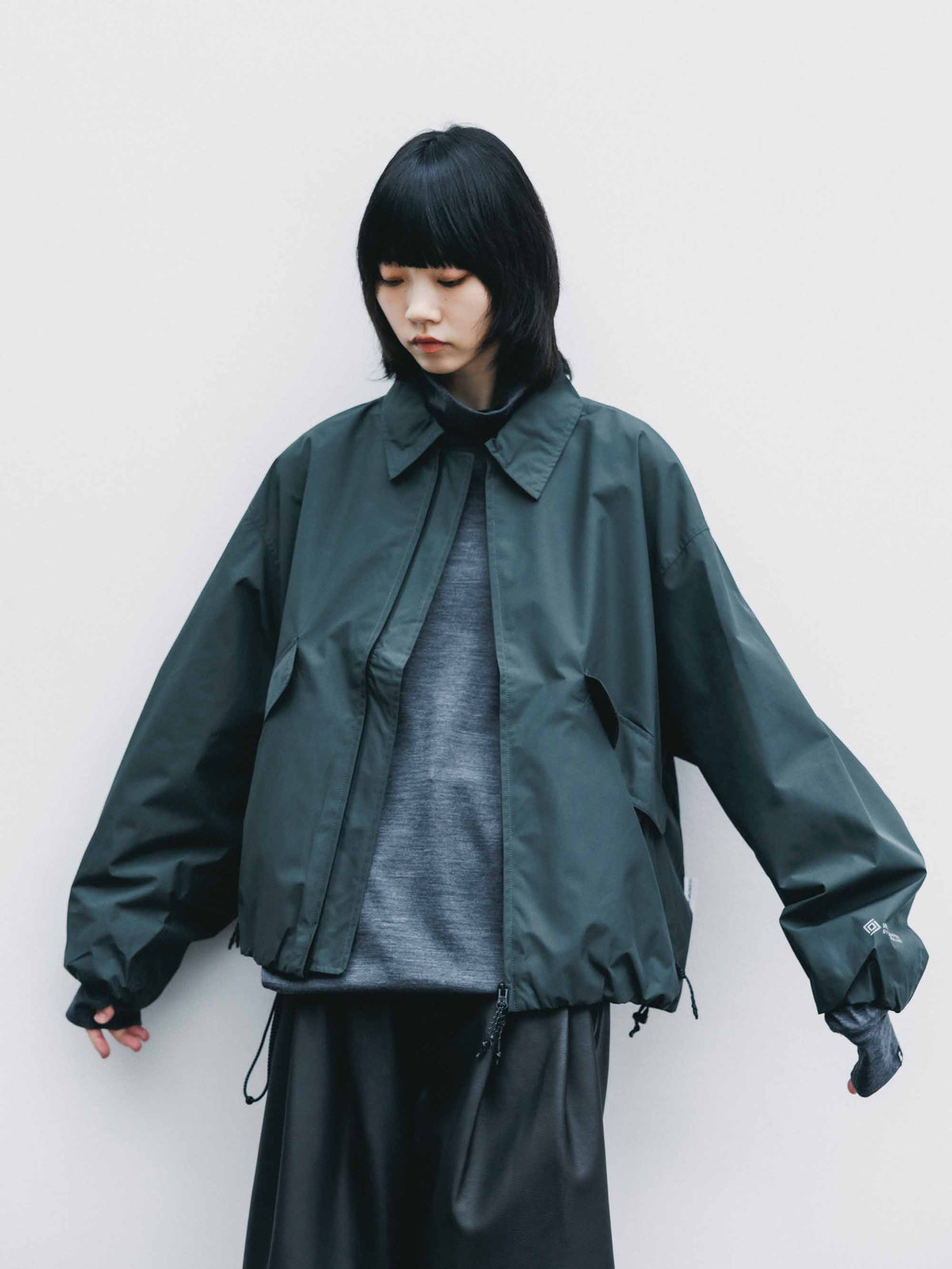 【9.16 WED 20:00- IN STOCK】MERINO WOOL L/S TURTLENECK TEE (GRAY)