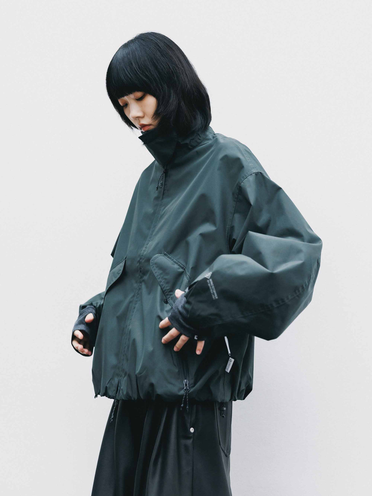 【9.12 SAT 20:00- IN STOCK】+phenix WINDSTOPPER® by GORE-TEX LABS CITY FLIGHT JACKET (ASPHALT GRAY)