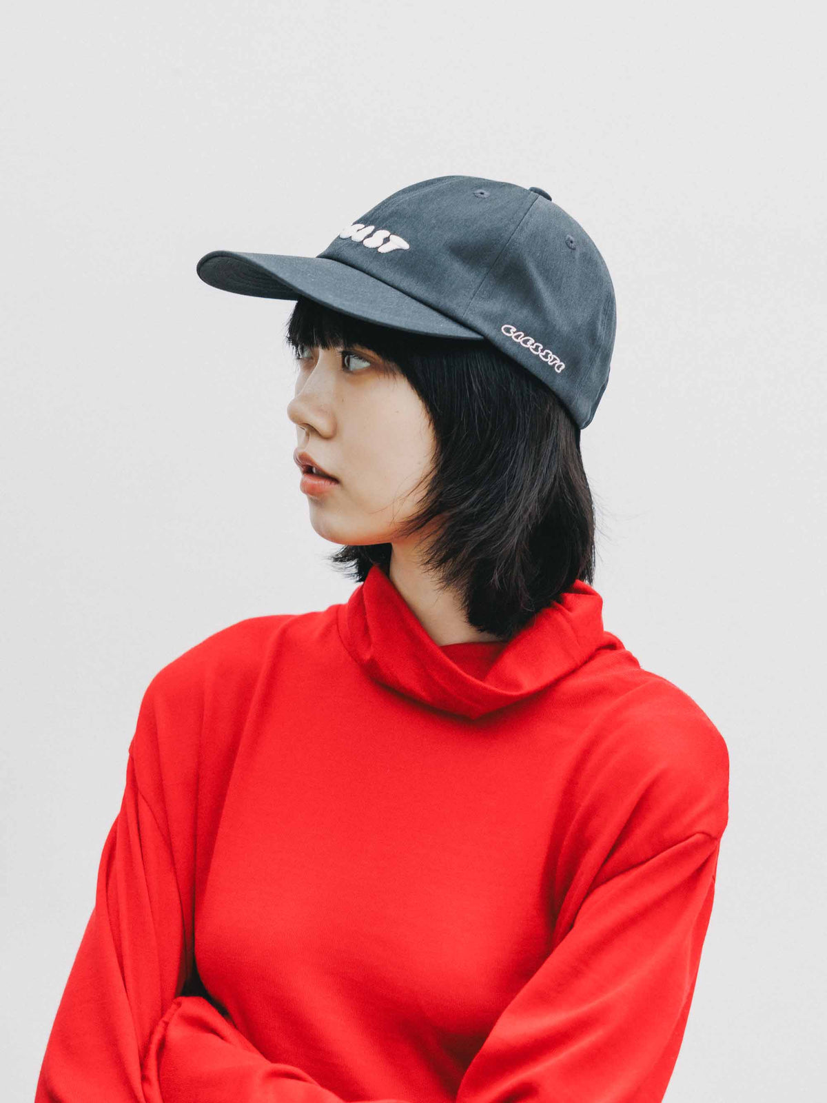 【9.12 SAT 20:00- IN STOCK】"CLST" LOGO ACTIVE CITY CAP (CHARCOAL)