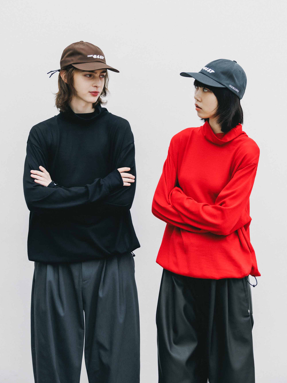 【9.16 WED 20:00- IN STOCK】MERINO WOOL L/S TURTLENECK TEE (BLACK)