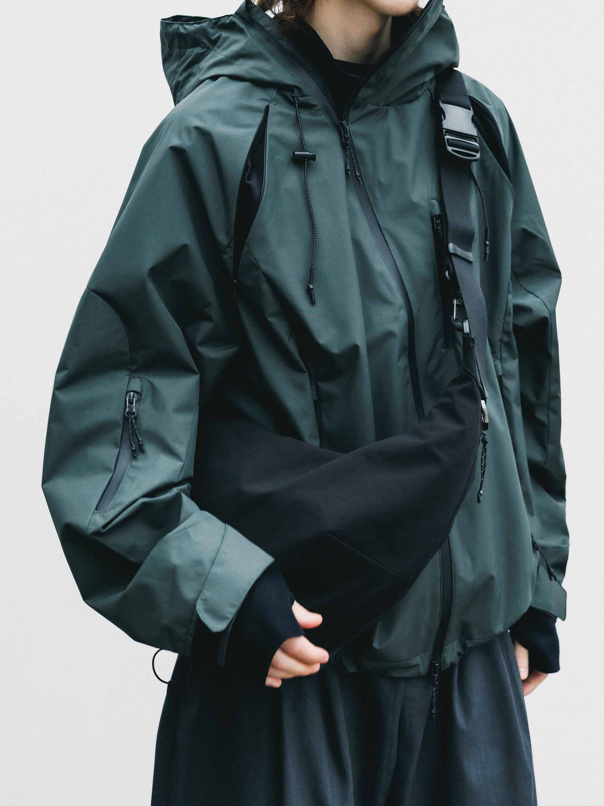 【9.23 WED 20:00- IN STOCK】SOFT SHELL 2WAY SYSTEM SHOULDER BAG
