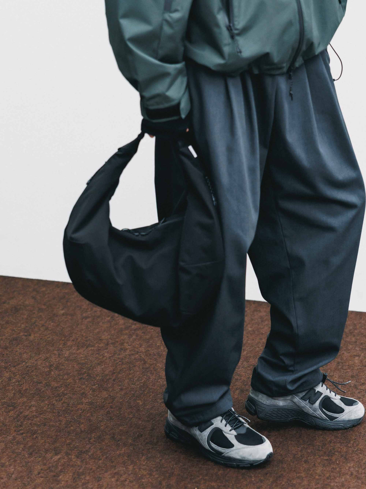 【9.23 WED 20:00- IN STOCK】SOFT SHELL 2WAY SYSTEM SHOULDER BAG