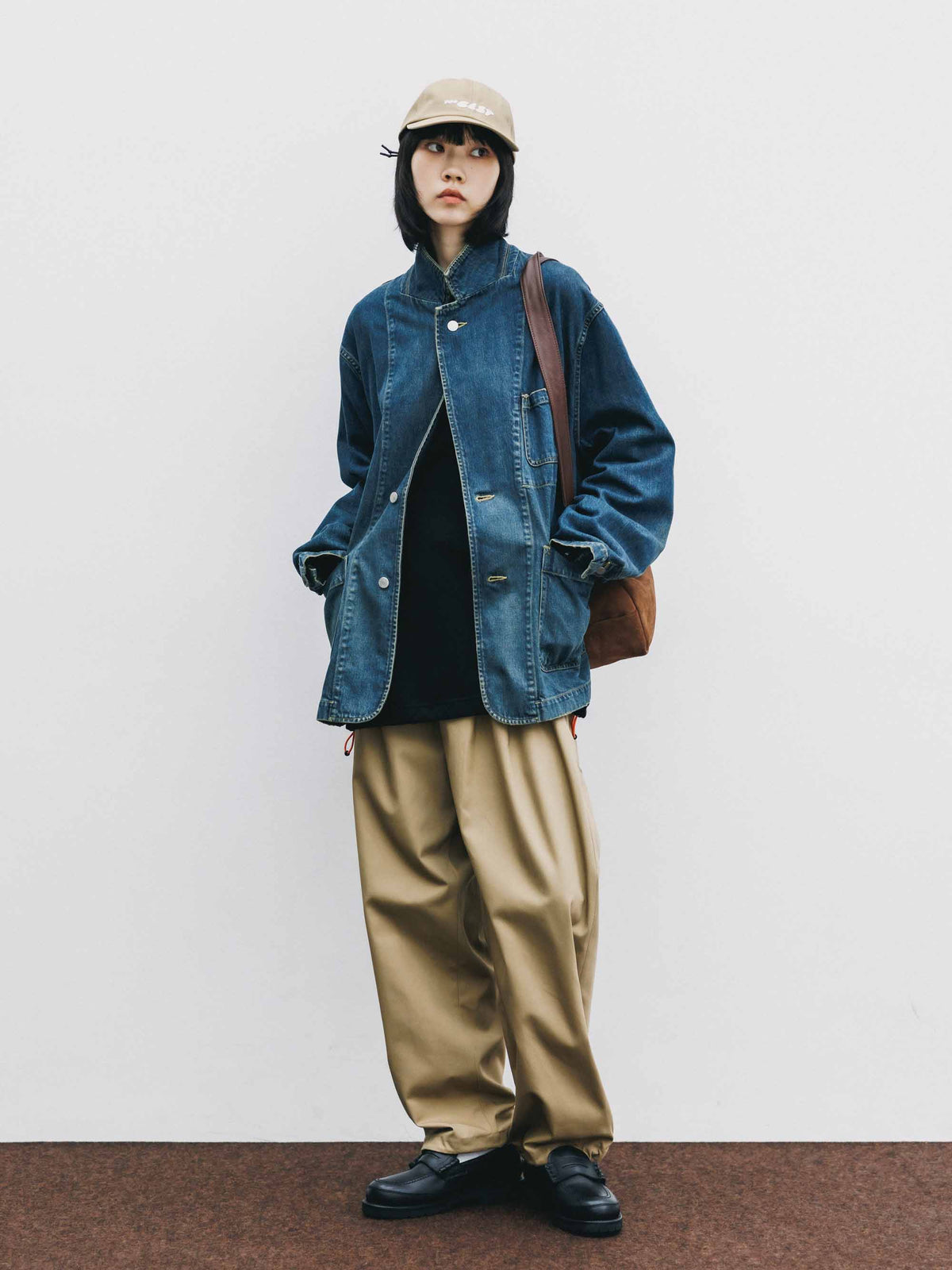 【9.19 SAT 20:00- IN STOCK】VINTAGE DYED SELVEDGE DENIM CITY WORKER TAILORED JACKET (VINTAGE INDIGO)