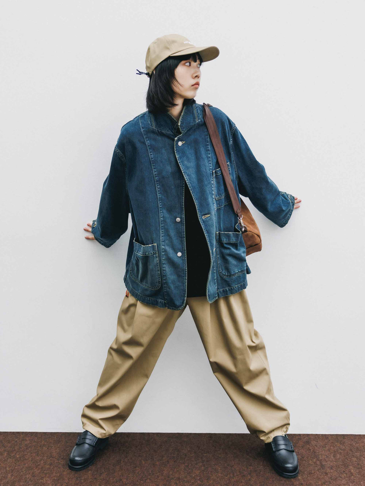 【9.19 SAT 20:00- IN STOCK】VINTAGE DYED SELVEDGE DENIM CITY WORKER TAILORED JACKET (VINTAGE INDIGO)