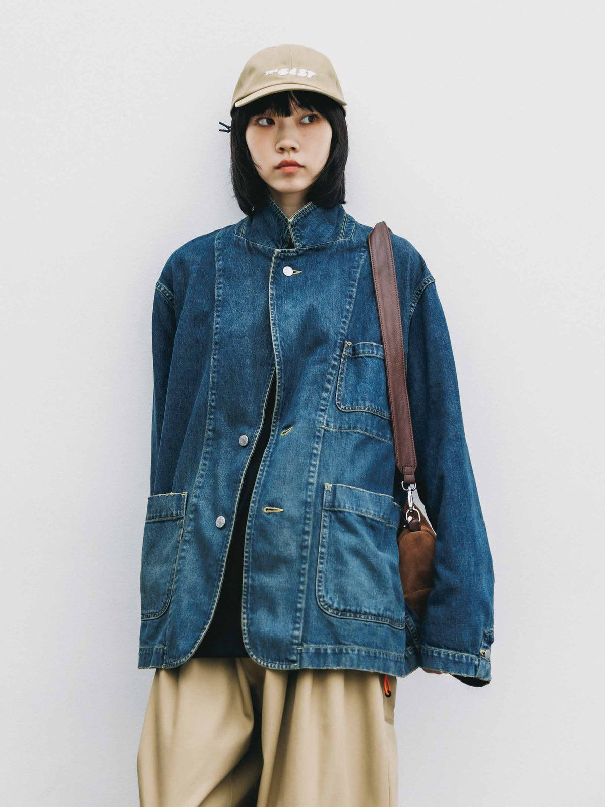 【9.19 SAT 20:00- IN STOCK】VINTAGE DYED SELVEDGE DENIM CITY WORKER TAILORED JACKET (VINTAGE INDIGO)