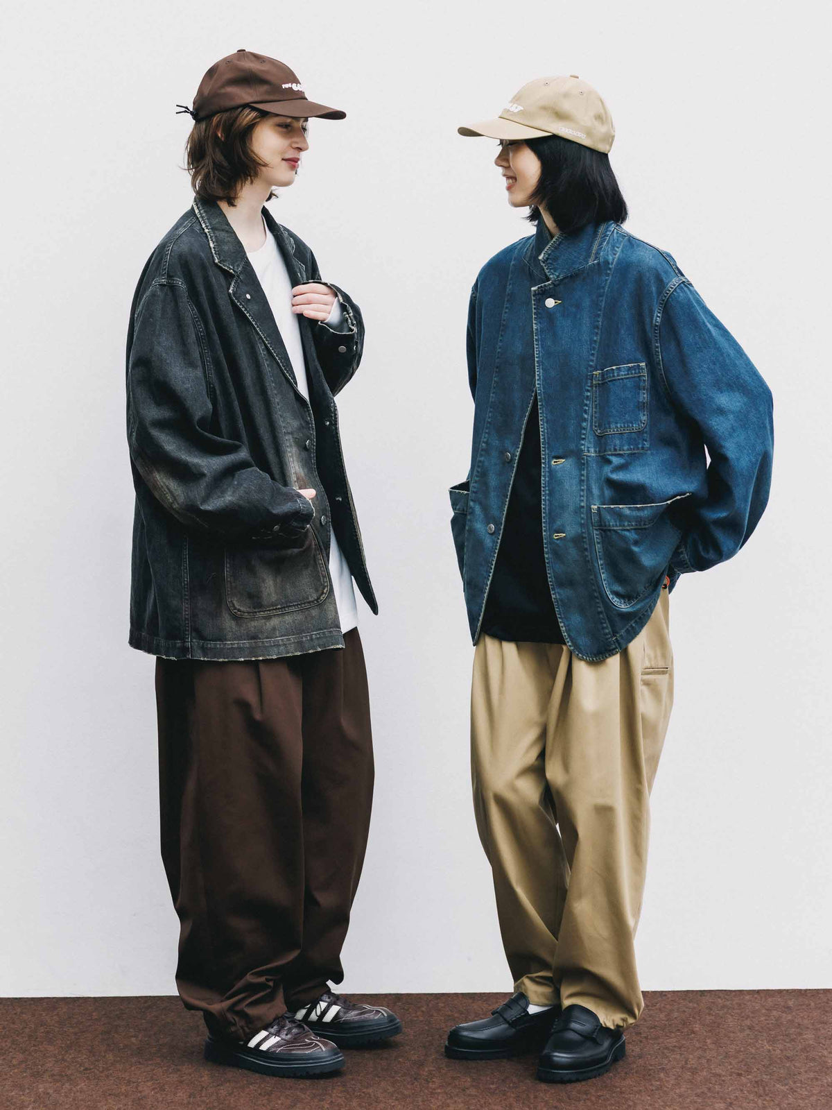 【9.19 SAT 20:00- IN STOCK】VINTAGE DYED SELVEDGE DENIM CITY WORKER TAILORED JACKET (VINTAGE INDIGO)