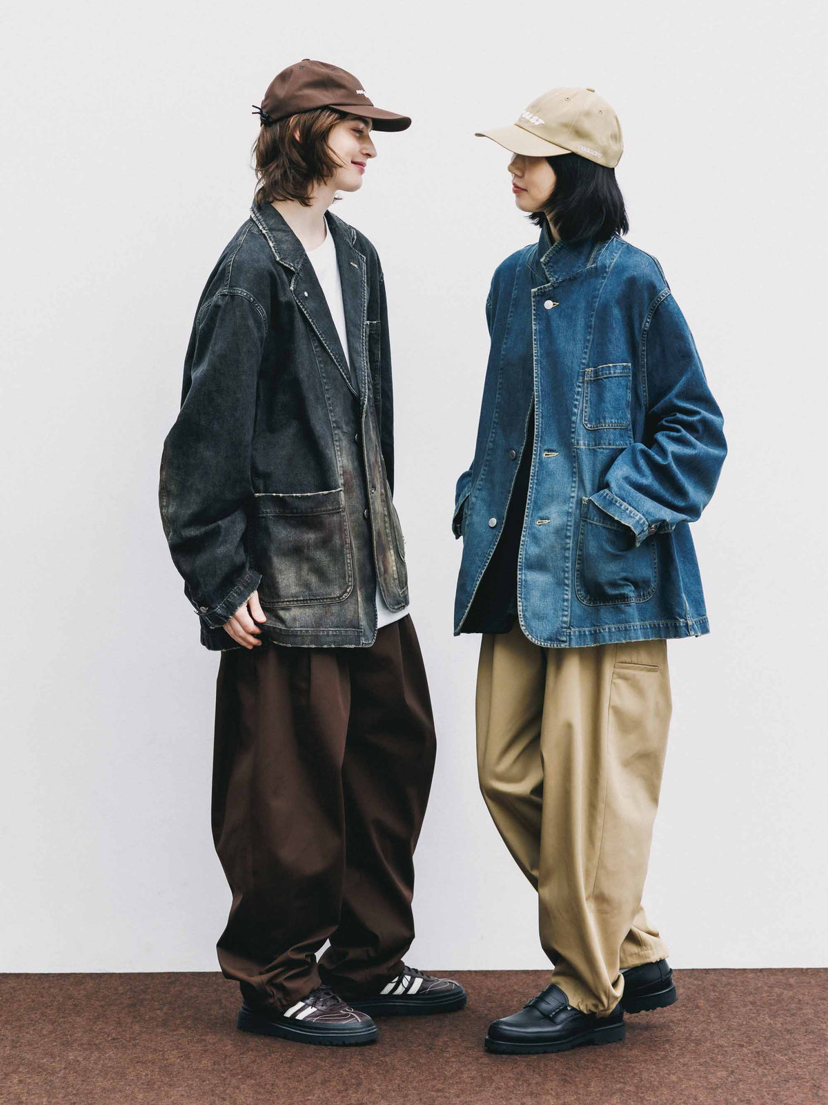 【9.19 SAT 20:00- IN STOCK】VINTAGE DYED SELVEDGE DENIM CITY WORKER TAILORED JACKET (VINTAGE INDIGO)