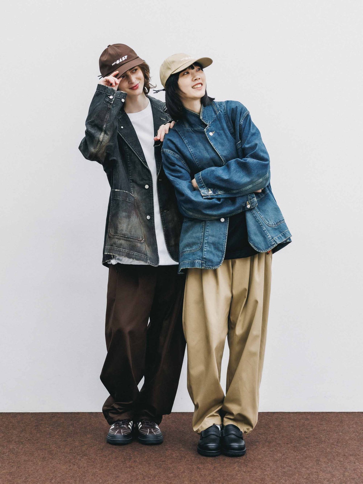 【9.19 SAT 20:00- IN STOCK】VINTAGE DYED SELVEDGE DENIM CITY WORKER TAILORED JACKET (VINTAGE BLACK)
