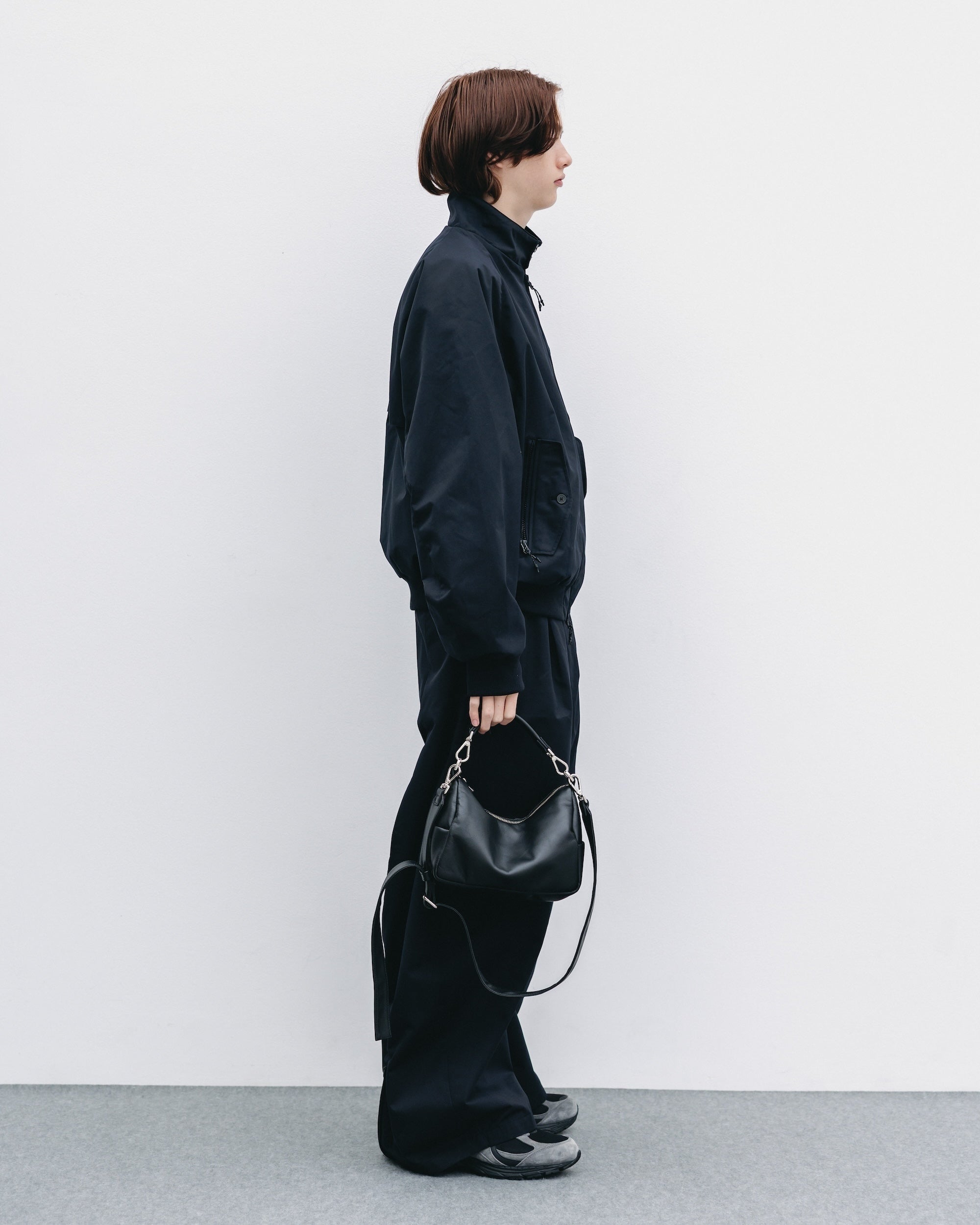 7.29 WED 20:00- IN STOCK】LEATHER DAYOFF BAG MINI (BLACK)