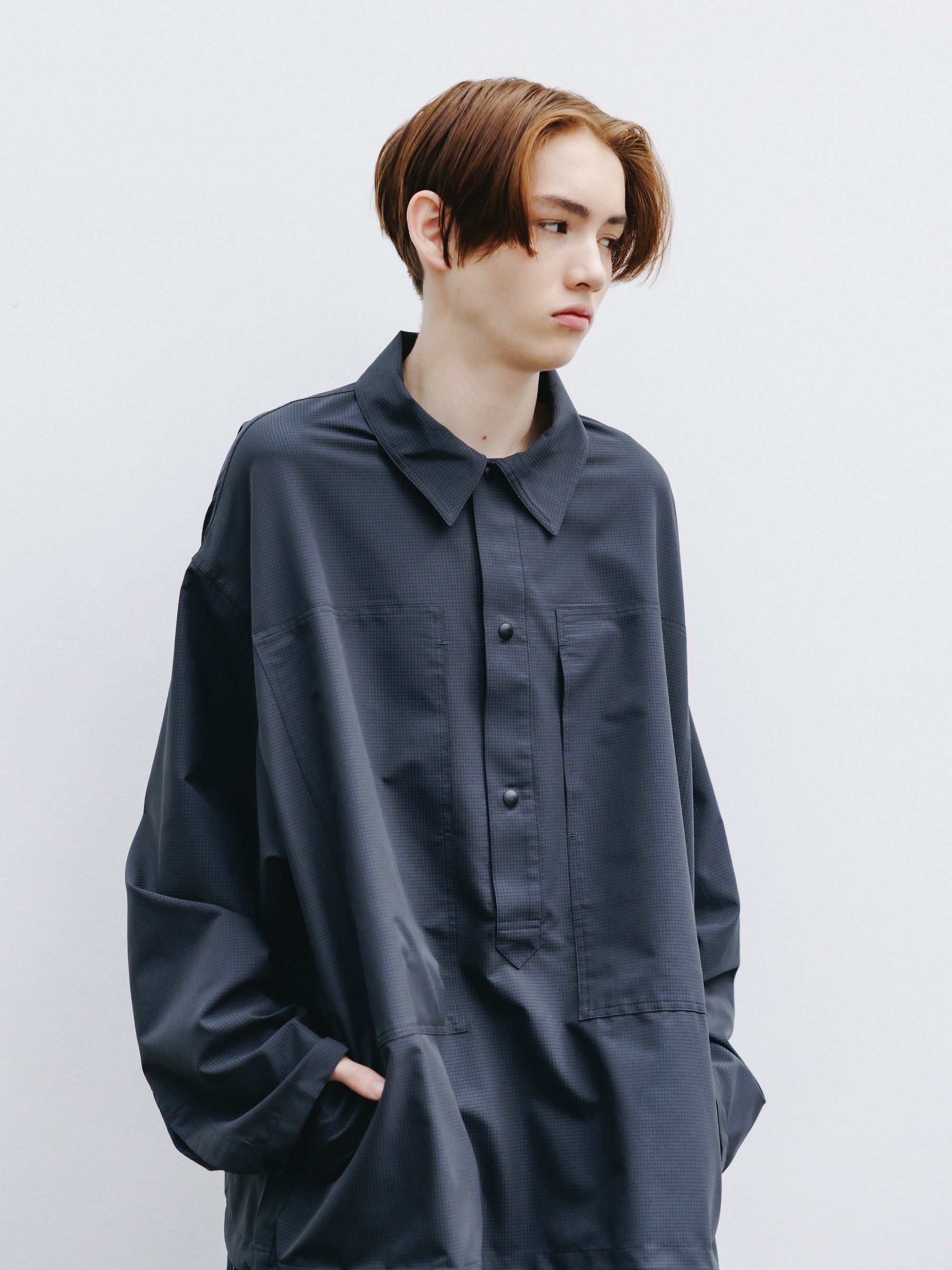 COOLDOTS® M-35 PULLOVER JACKET (CHARCOAL)